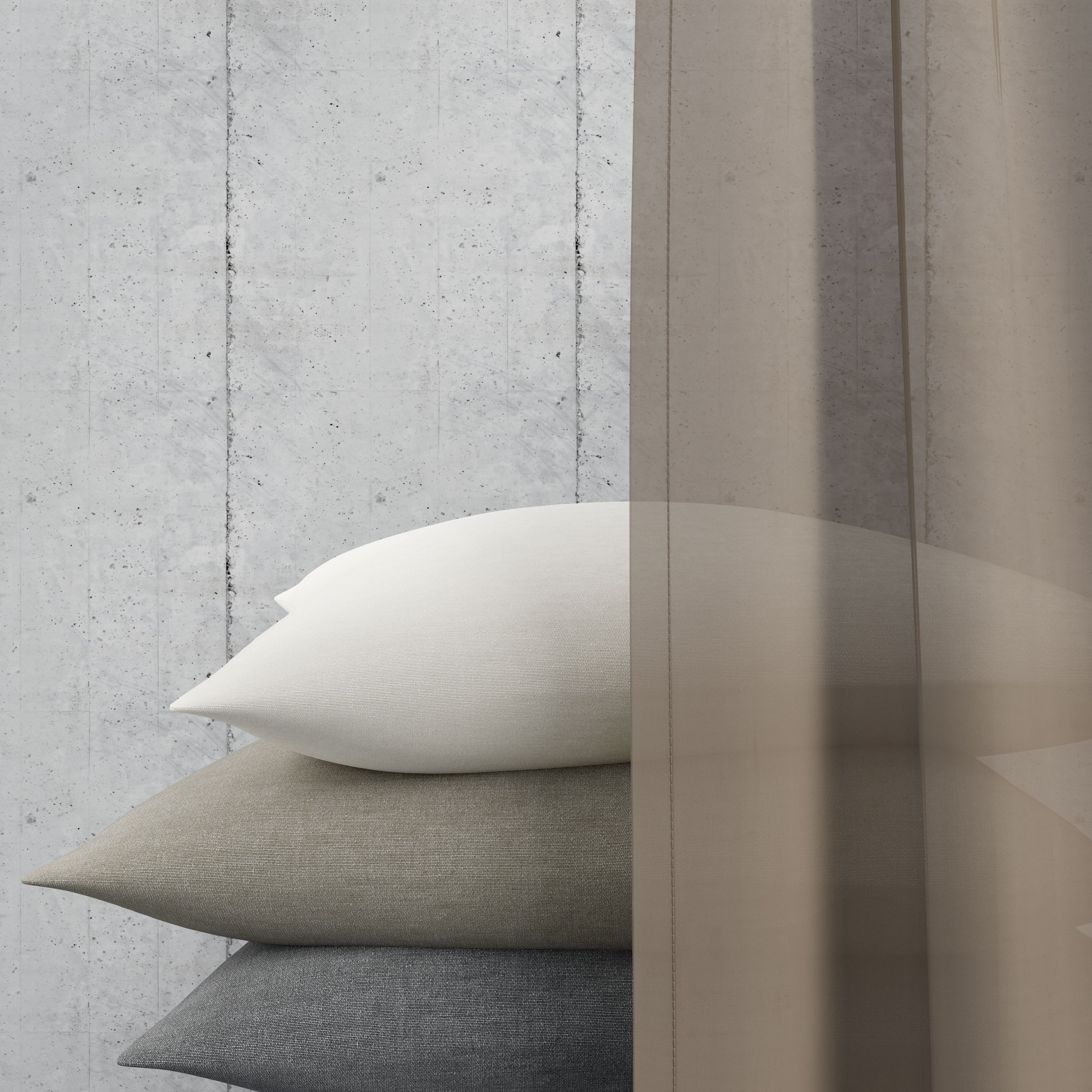 Neutex for you! Vorhang nach Maß EVA (1 St), Multifunktionsband, transparent, Uni-Voile mit elegantem Glanz – Bild 5 von 5