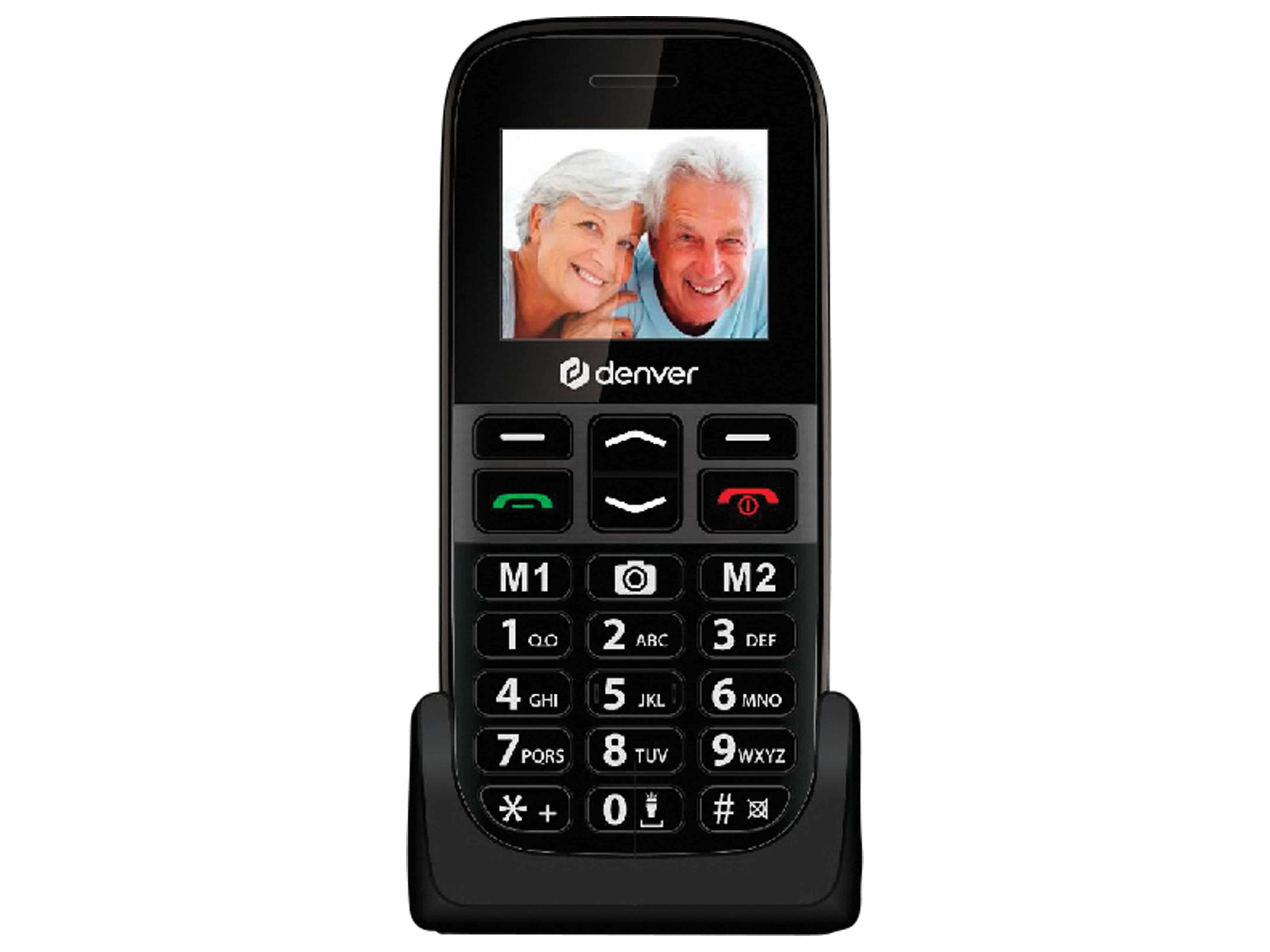 Handy Handy SIM, Dual DENVER schwarz BAS-18500EB, Denver