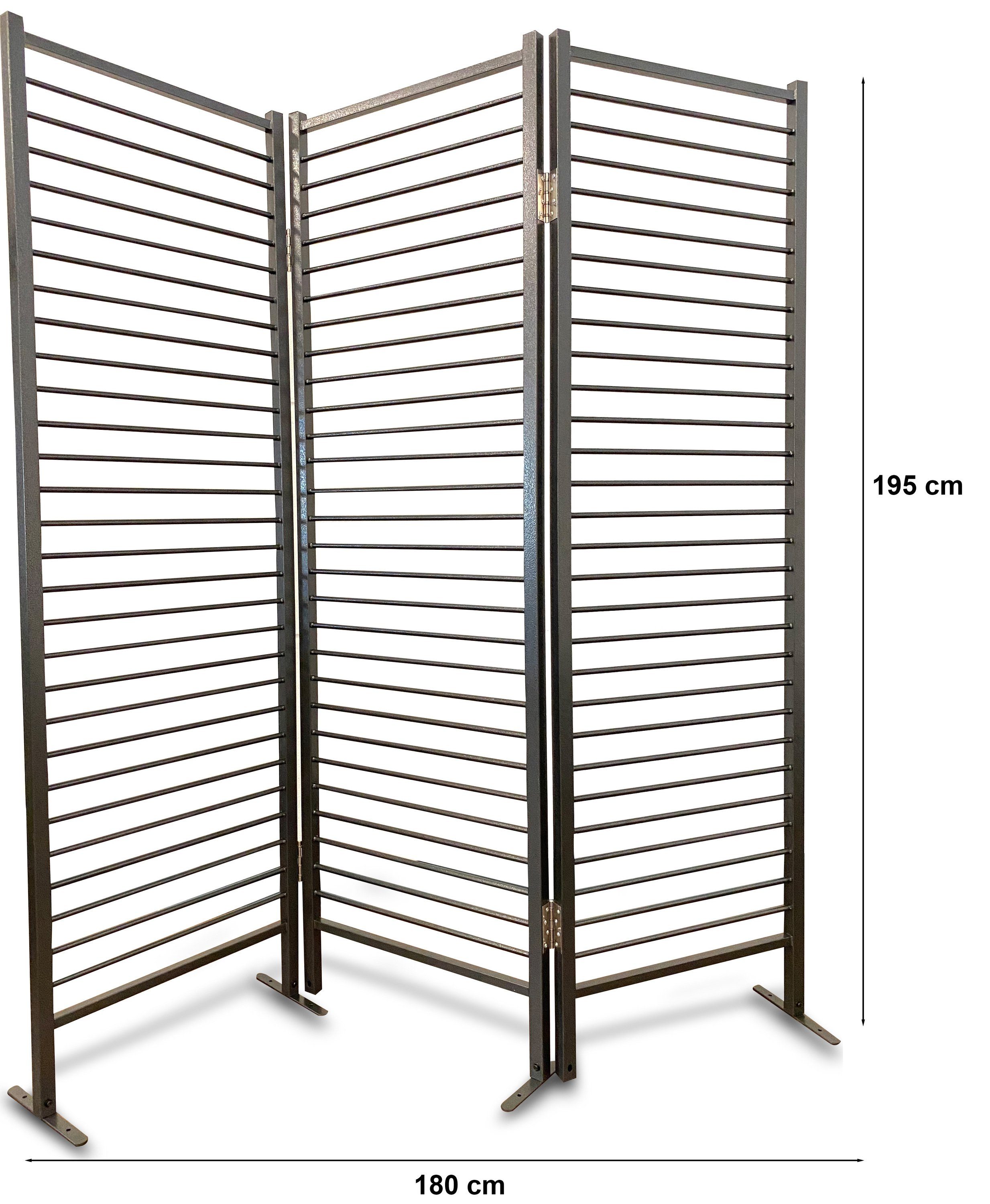 Grasekamp Balkonsichtschutz Paravent Venecia 3tlg. günstig online kaufen