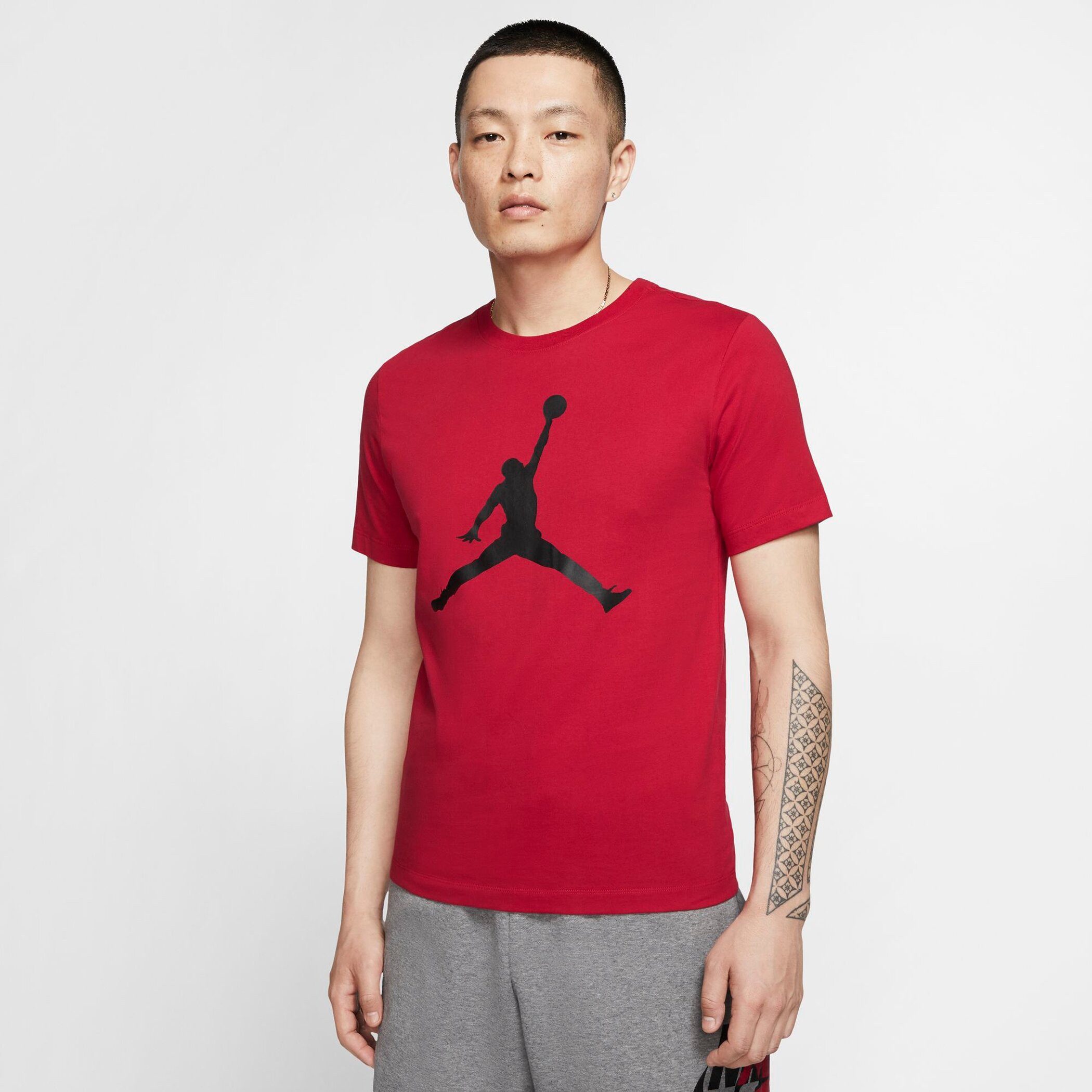 Jordan Trainingsshirt M J JUMPMAN SS CREW (1-tlg)