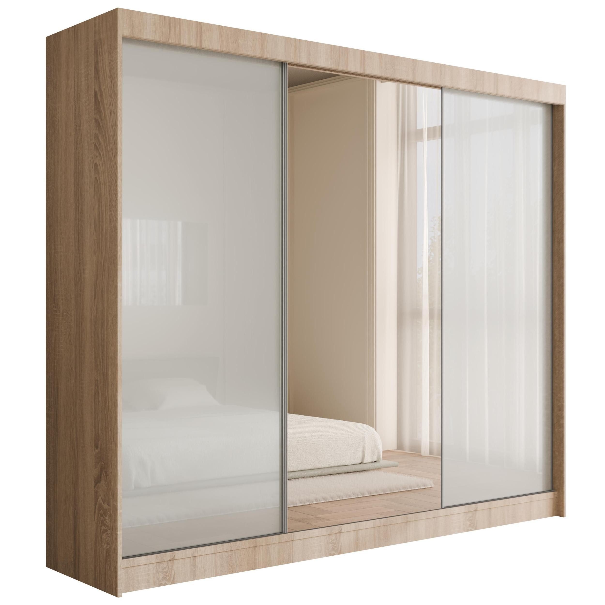 ALTDECOR Schiebetürenschrank VESLI (Kleiderschrank Garderobenschrank mit günstig online kaufen