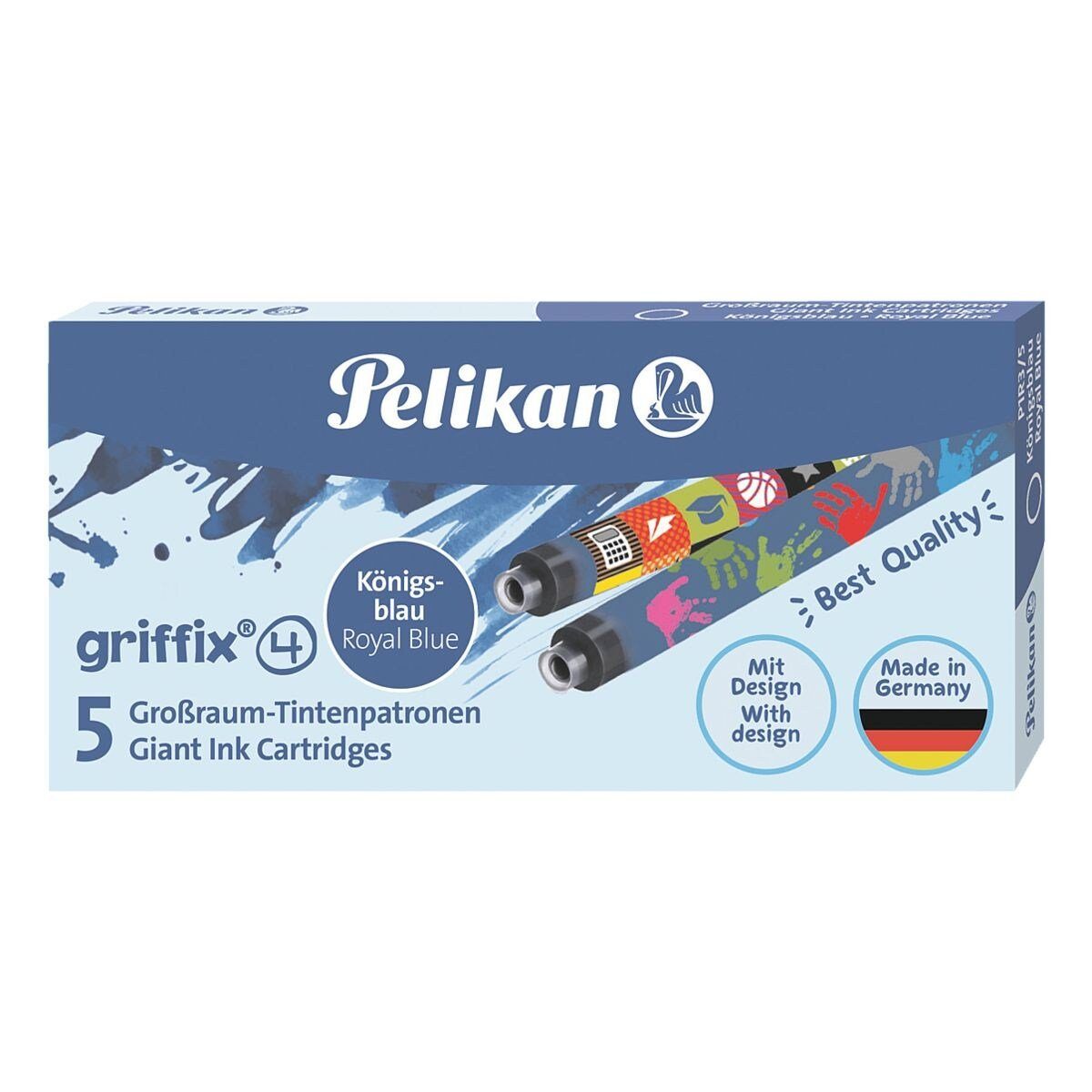 Pelikan (5-tlg., Großraum-Tintenpatronen) Tintenpatrone griffix