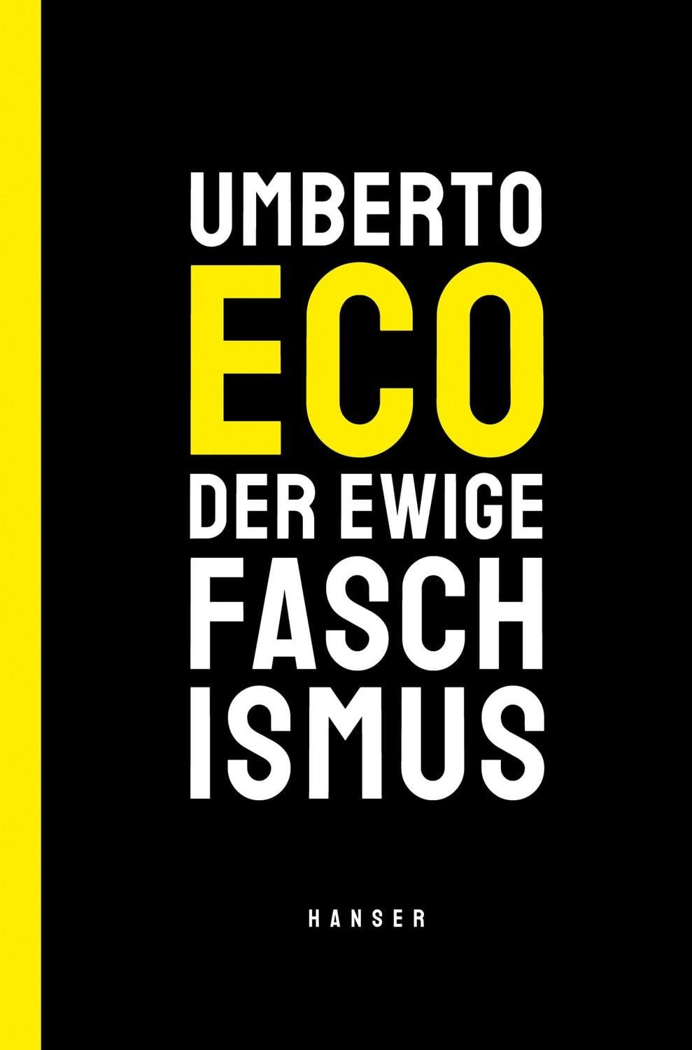 Der ewige Faschismus / Umberto Eco