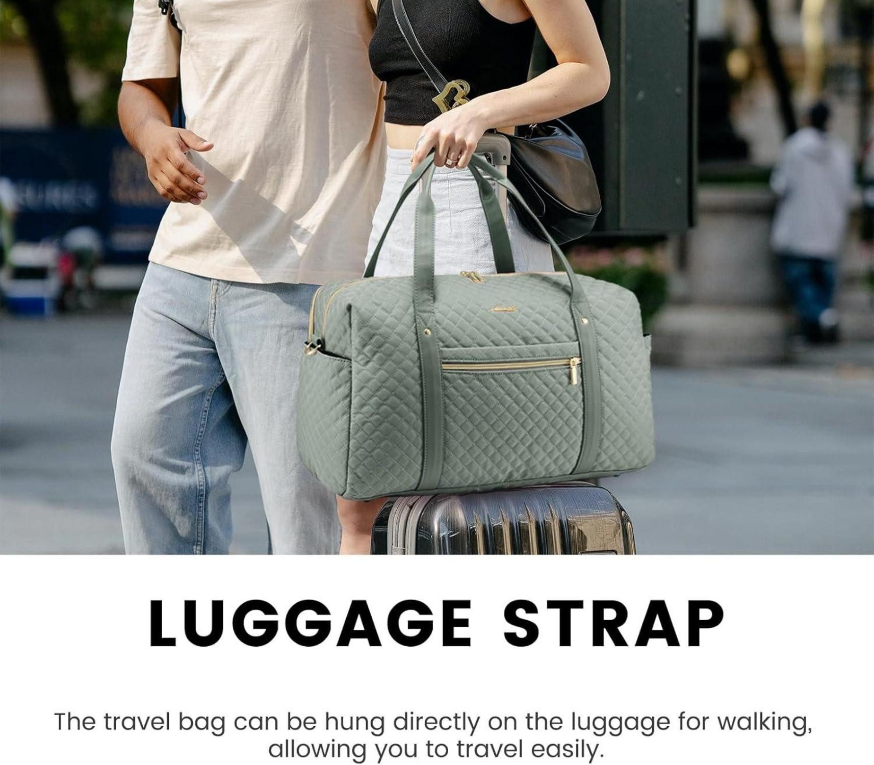 LuxusKollektion Reisetasche Reisetasche Damen Sporttasche mit günstig online kaufen