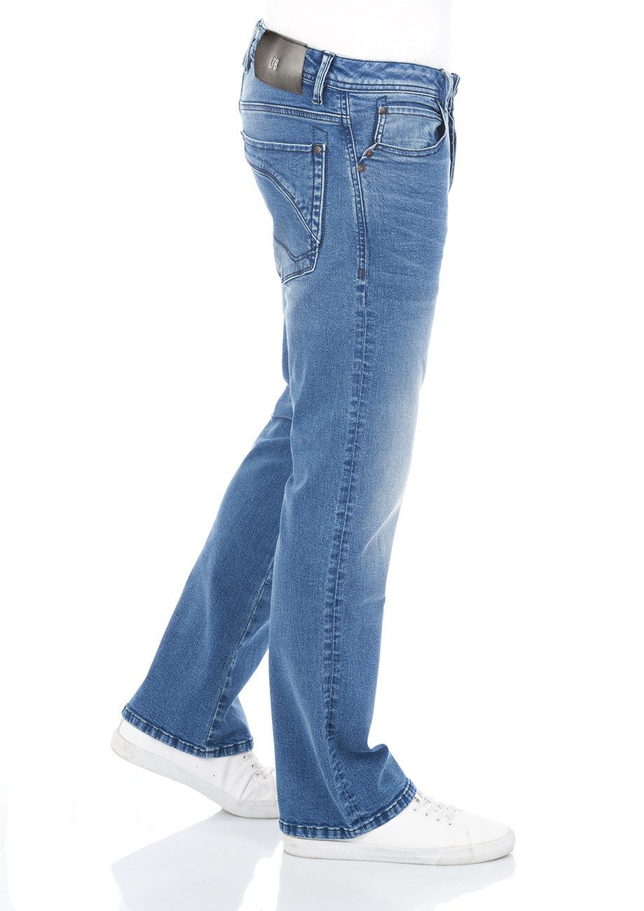 LTB Bootcut-Jeans Herren Jeanshose Roden Boot Cut Denim Hose mit Stretch