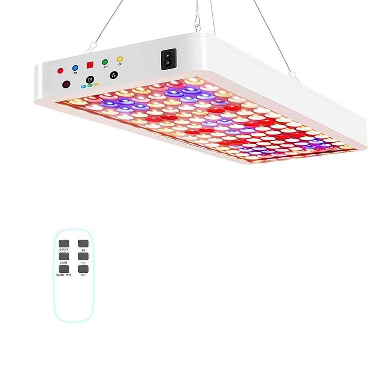DOPWii Pflanzenlampe Pflanze wachsen Licht, VollspektrumSchreibtisch