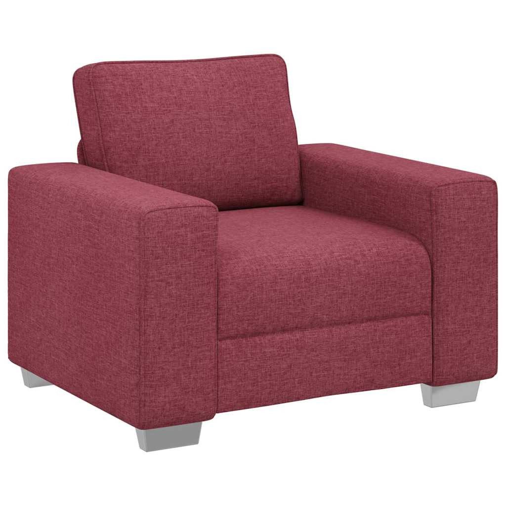vidaXL Sofa Sofa mit Kissen Weinrot günstig online kaufen
