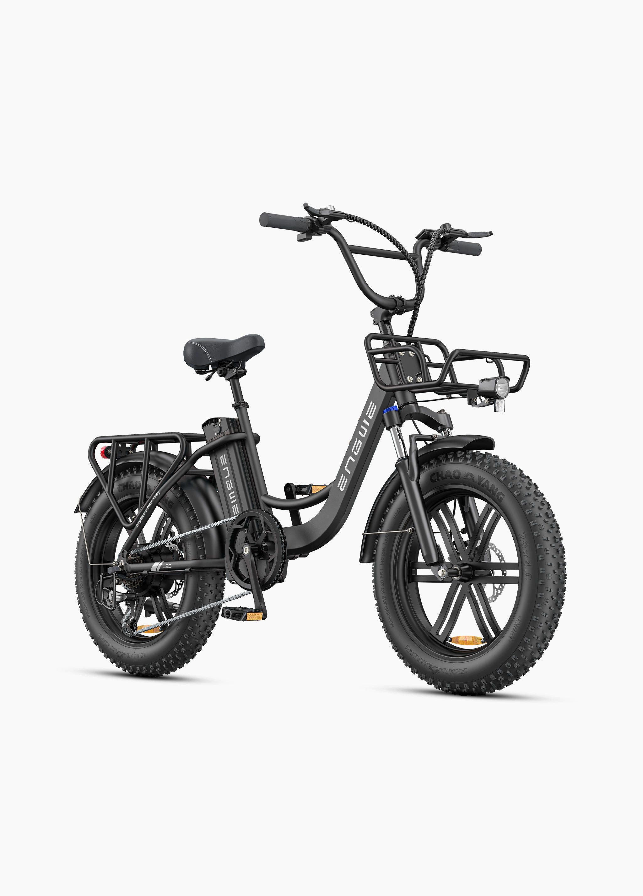 ENGWE E-Bike Cityrad L20 Boost - Elektrofahrrad, 7 Gang Shimano, Kettenschaltung, Heckmotor, 624 Wh, Tiefeinstieg, Drehmomentsensor und 75-Nm-Boost-Taste