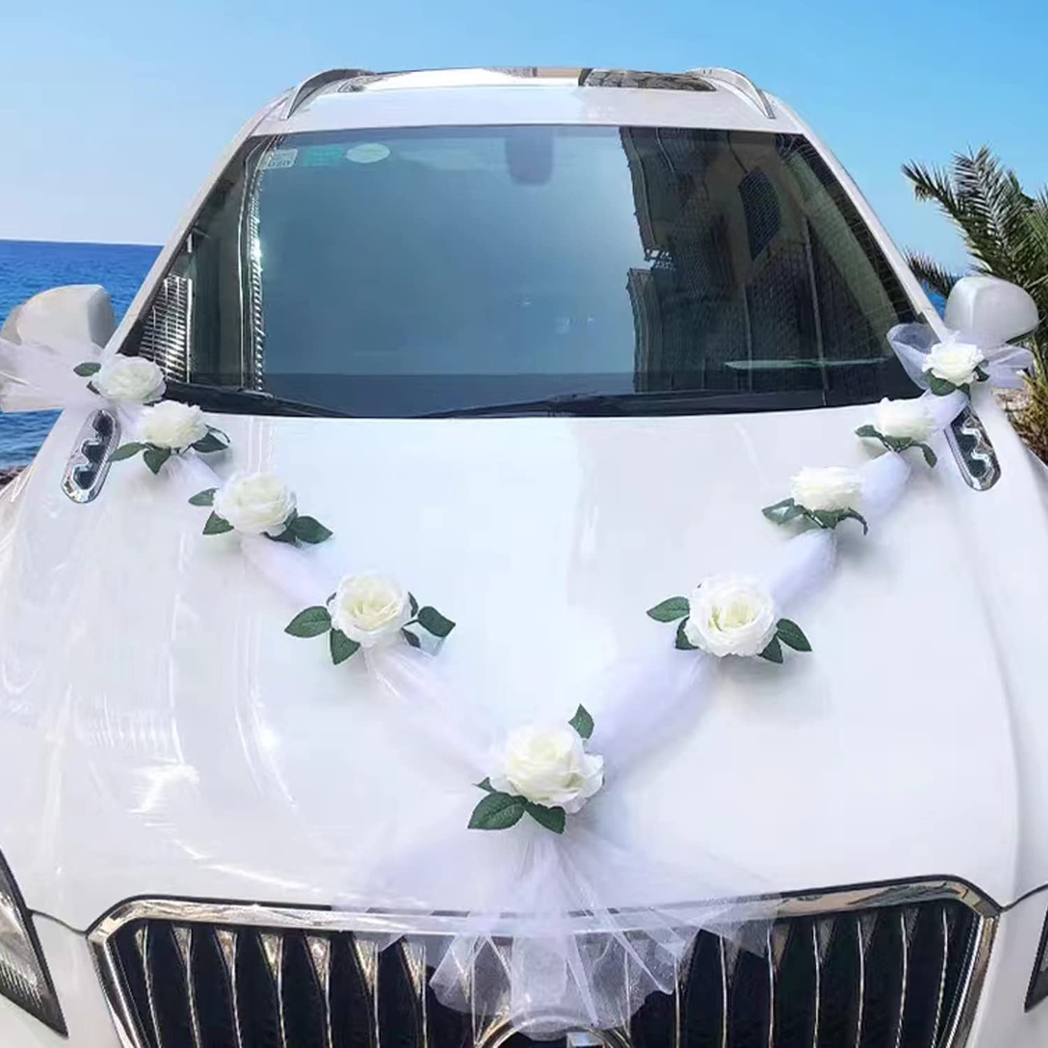 Kunstblume Wedding Girlande Autodeko Hochzeitsdeko, Coonoor günstig online kaufen