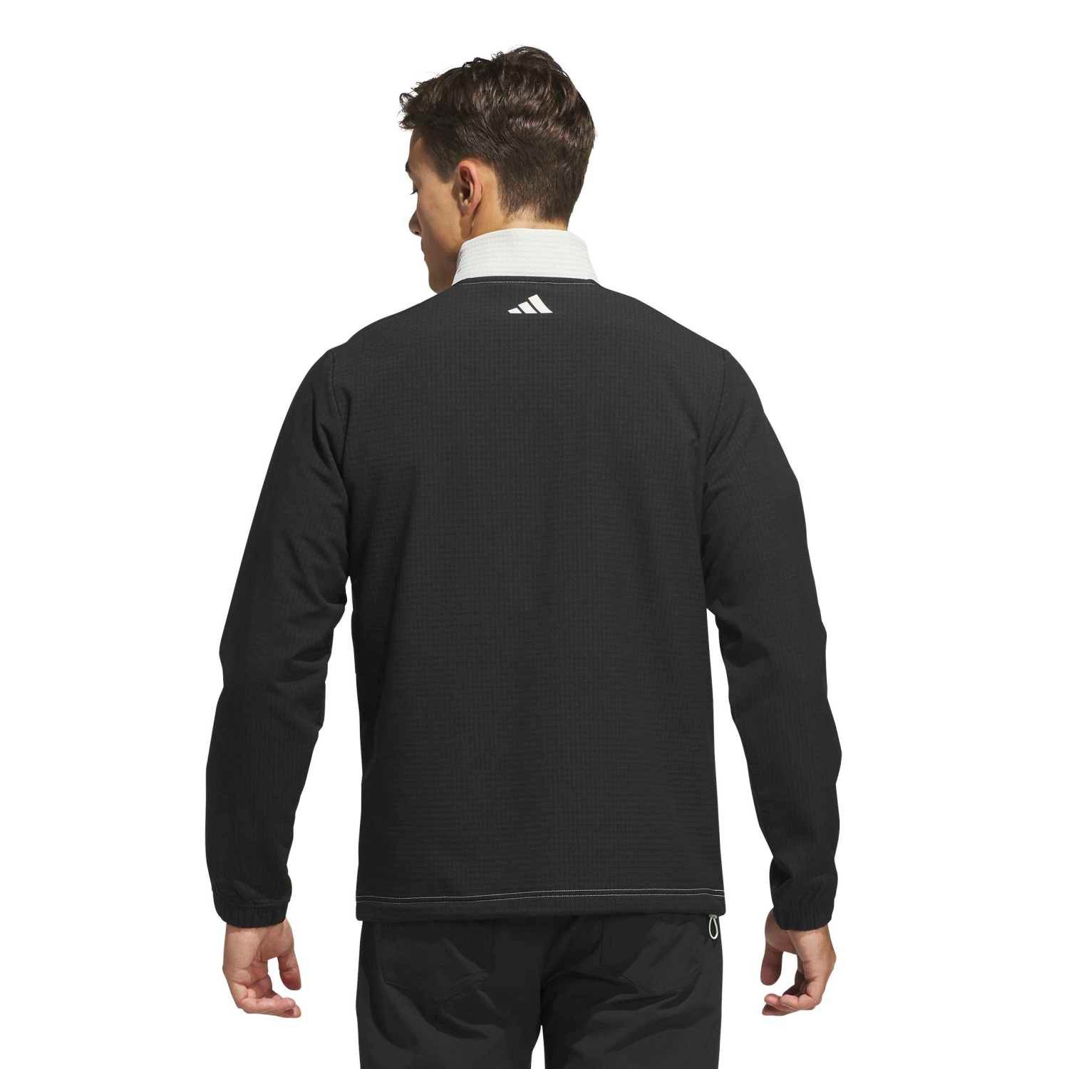 adidas Sportswear Longsweatshirt Adidas Golf Layer Ultimate365 Full-Zip Weiß/Schwarz Herren