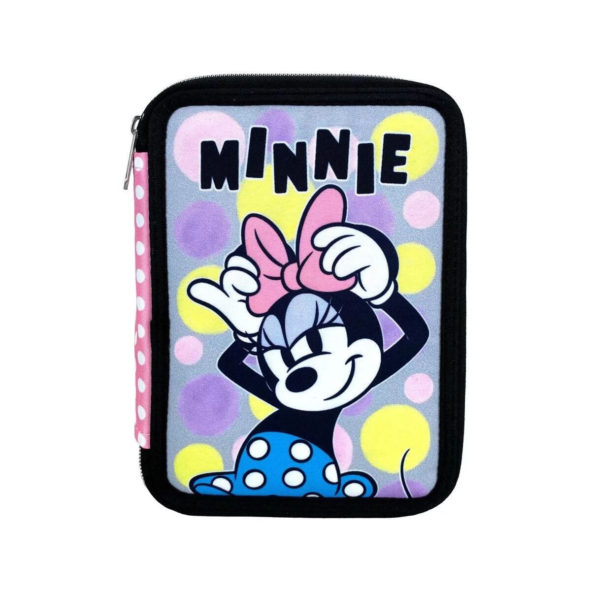 Disney Federmäppchen Disney Minnie Pretty in Pink Federmäppchen gefüllt 2 Etagen