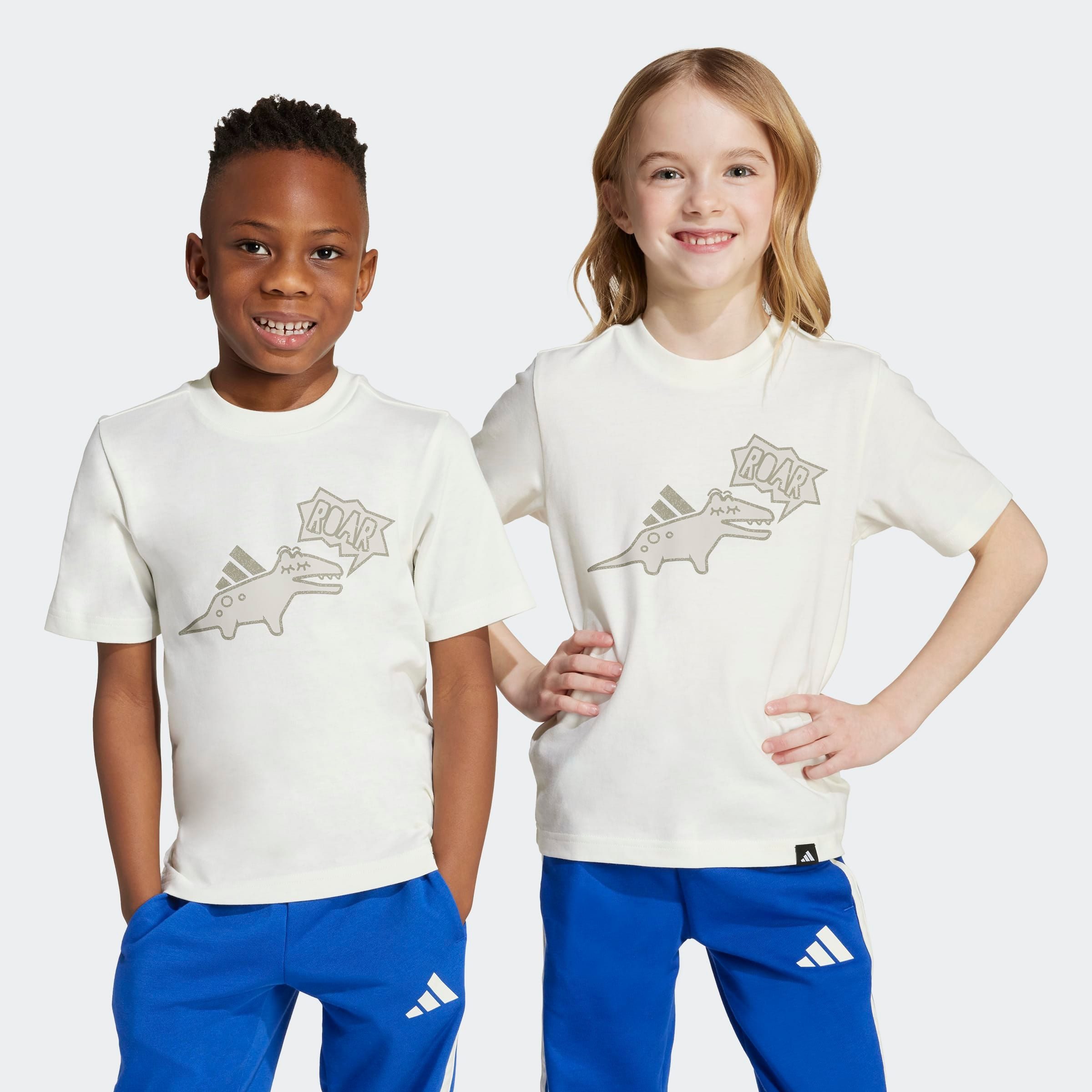 adidas Sportswear T-Shirt ADIRAPTOR GRAPHIC KINDER für Kinder, sportlicher Stil, mit auffälliger Grafik, pflegeleicht