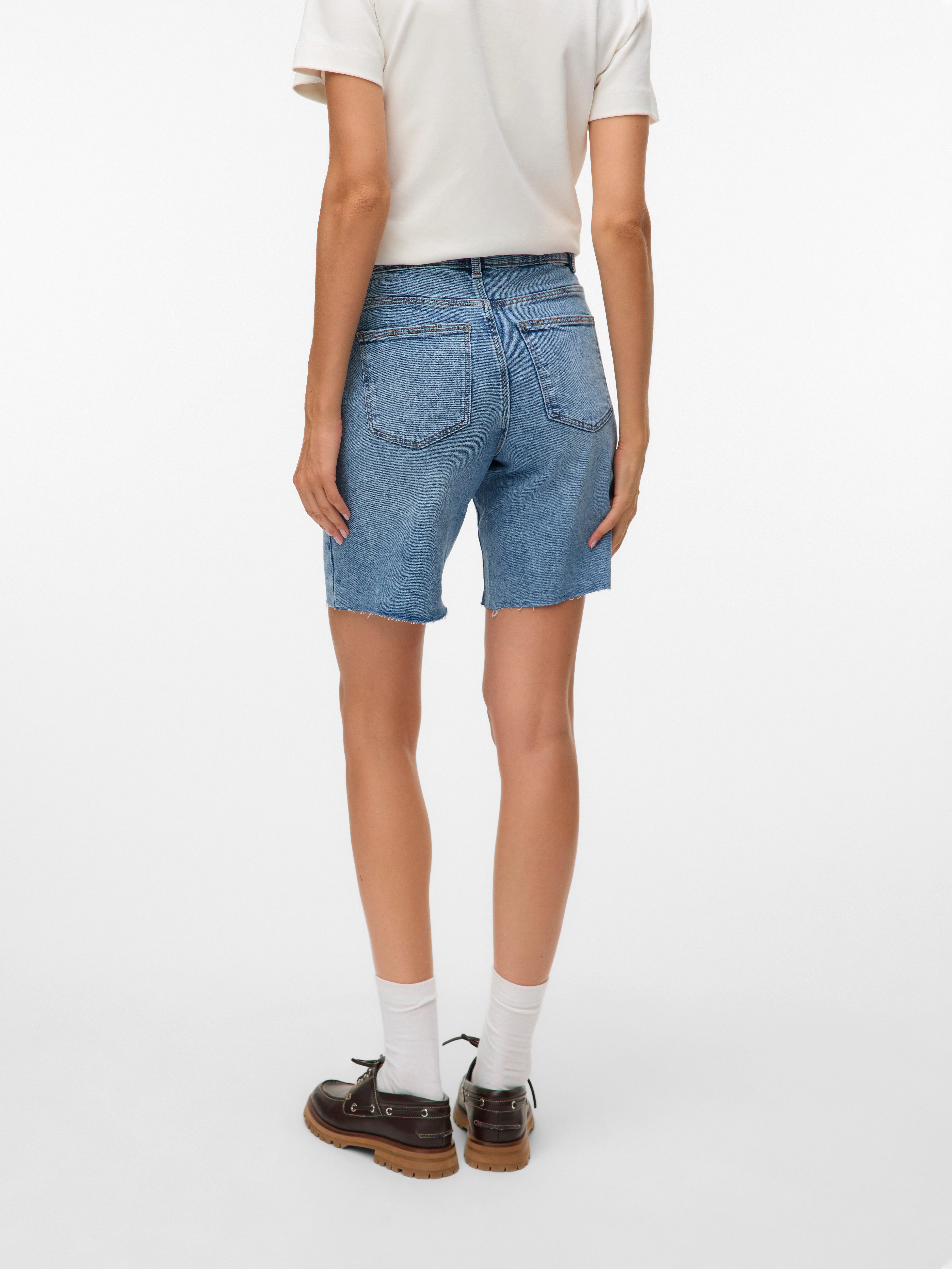 Vero Moda Jeansshorts VMCLEO HR LONG günstig online kaufen