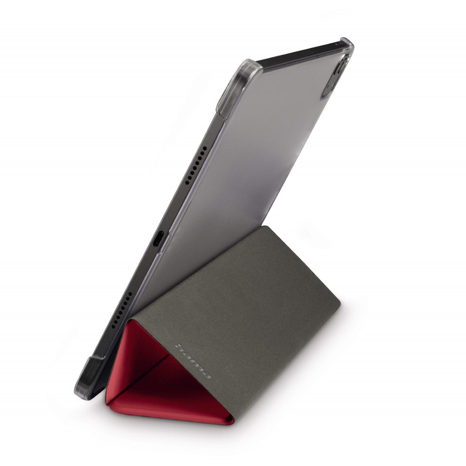 Hama Tablet-Hülle Smart Case Fold Clear Tasche Cover Hülle Rot, für Apple iPad Pro 11" 2020 2. Generation 2021 3. Gen. 2022 4. Gen. – Bild 3 von 5