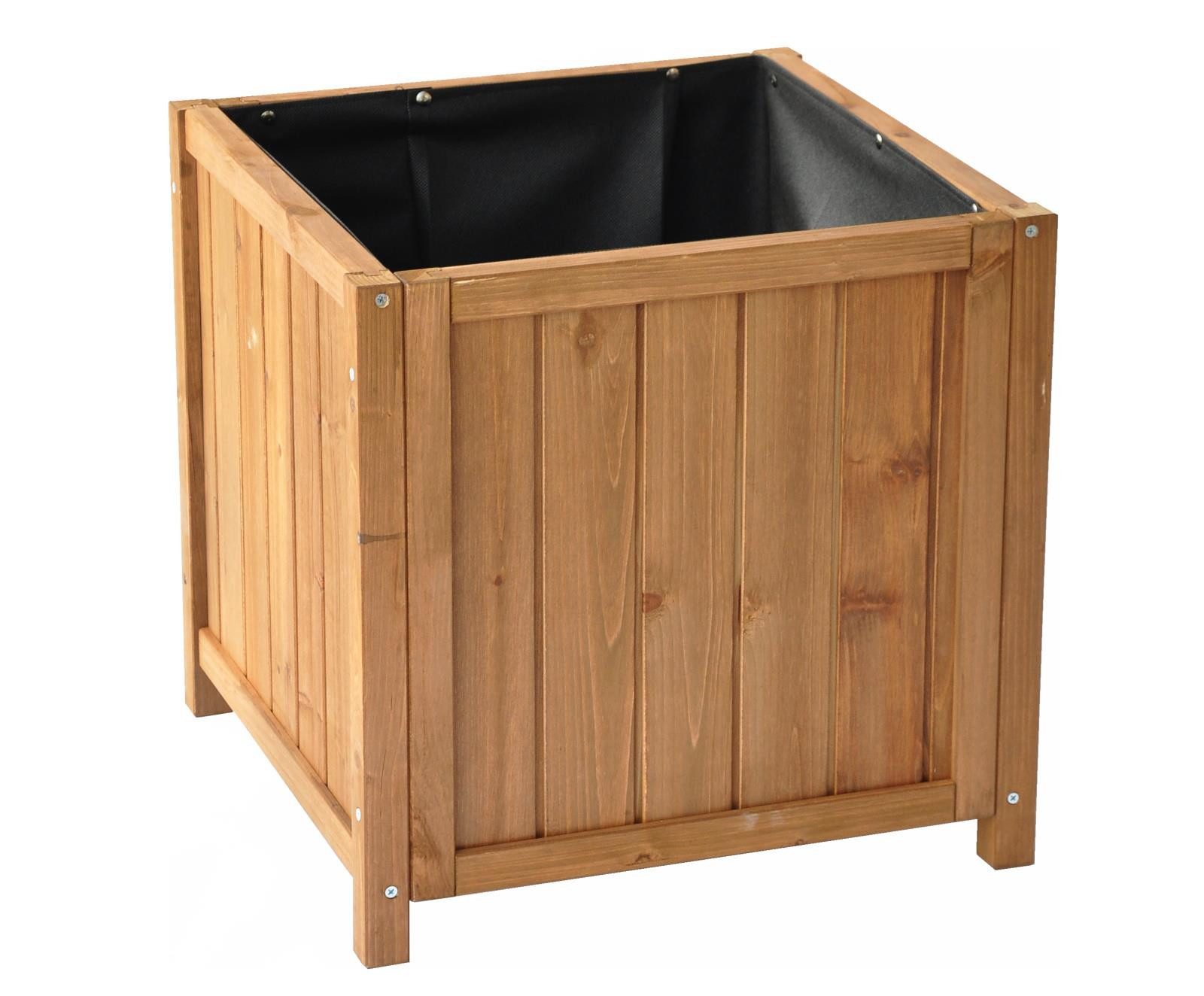 dazikemo Blumenkasten Pflanzkasten 45x45x45 cm