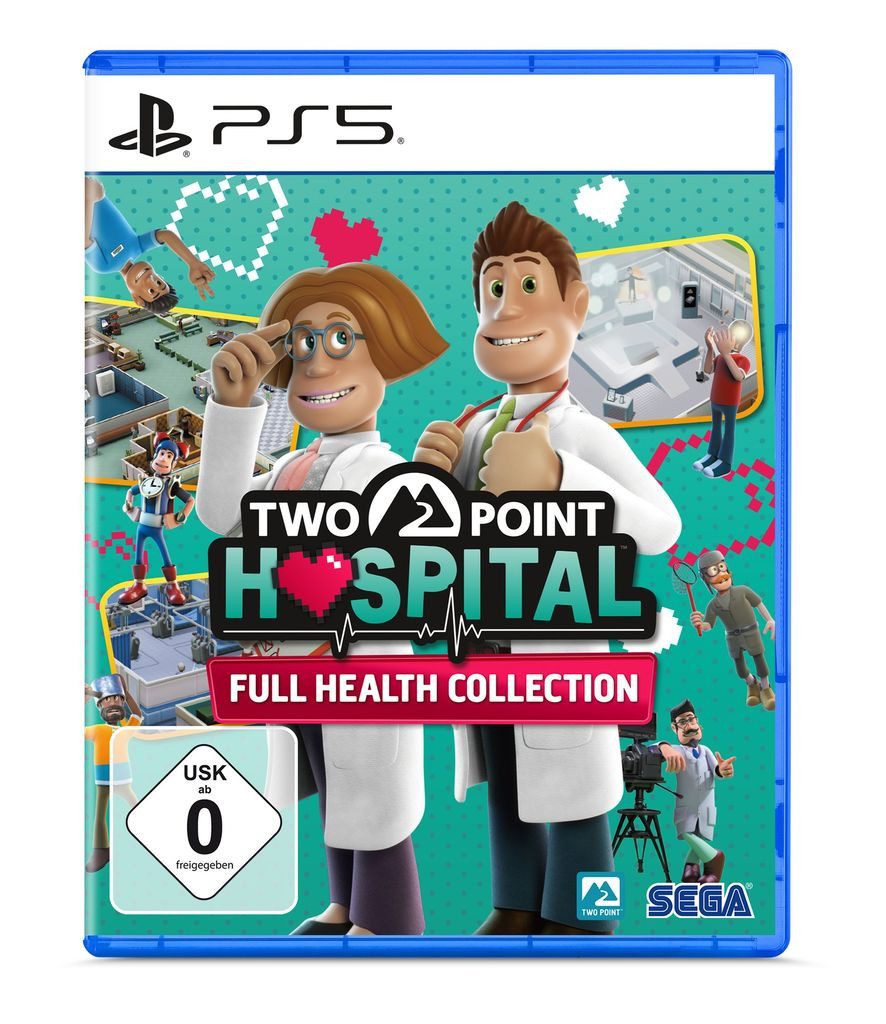 Two Point Hospital: Full Health Collection (Blu-ray Disc), PlayStation 5