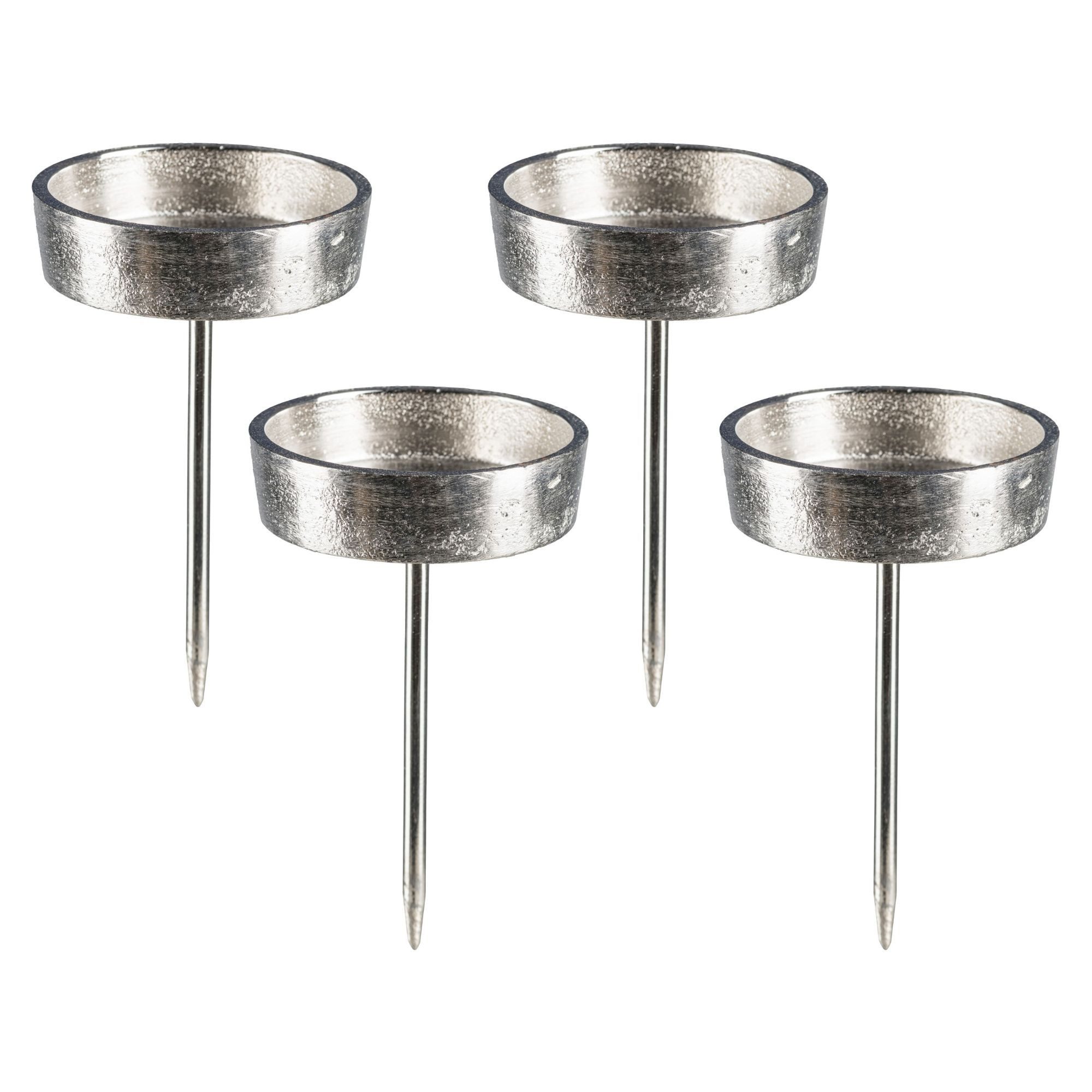 naninoa GmbH Adventsleuchter Aluminium Kerzenpick 4er Set, Kerzenhalter Ker günstig online kaufen
