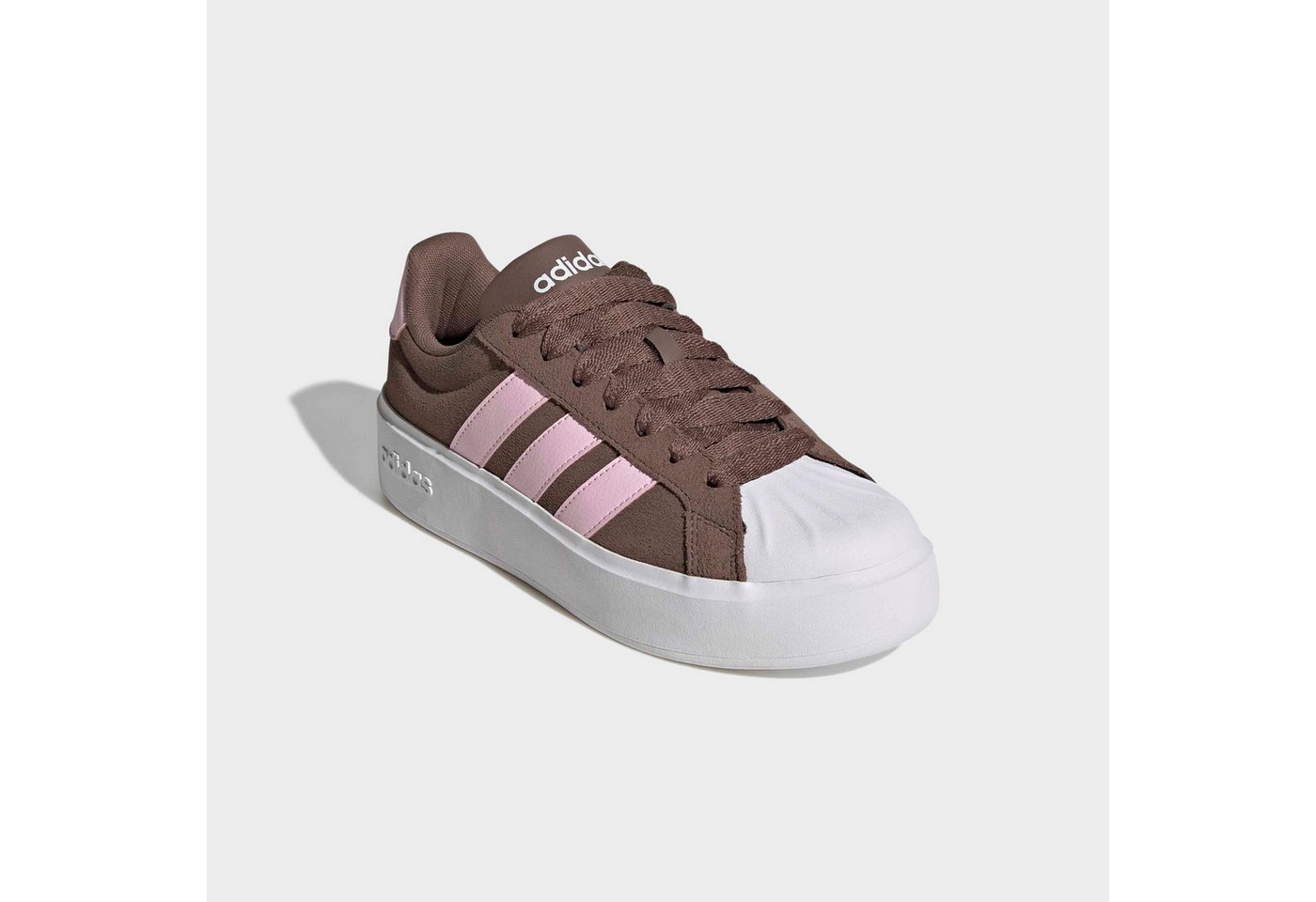 adidas Sportswear STREETTALK BOLD Plateausneaker inspiriert vom Design des adidas Superstar, mit Leo Print