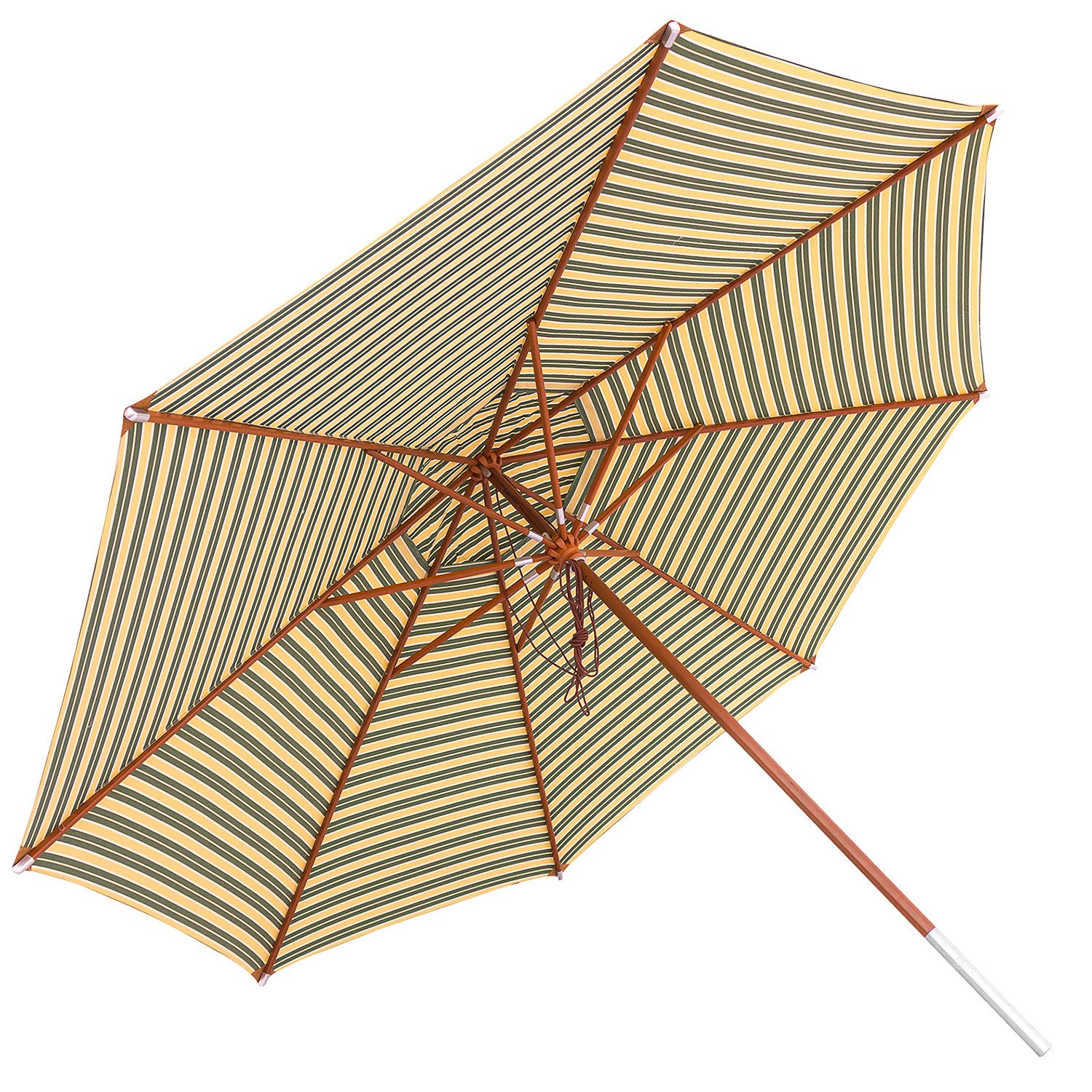anndora-sonnenschirm Sonnenschirm rund grün weiß gelb günstig online kaufen