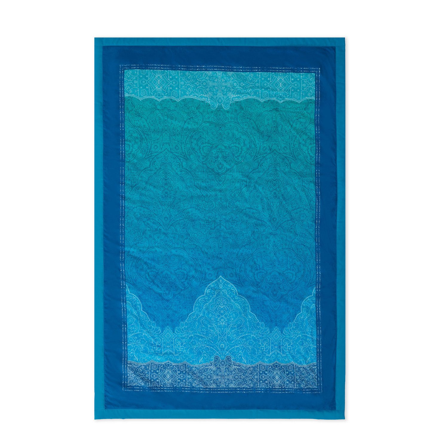 Plaid Bassetti Granfoulard Plaid Decke Wohndecke Dolceacqua B1 blau 135x190, Bassetti, Hochwerige italienische Markenqualität