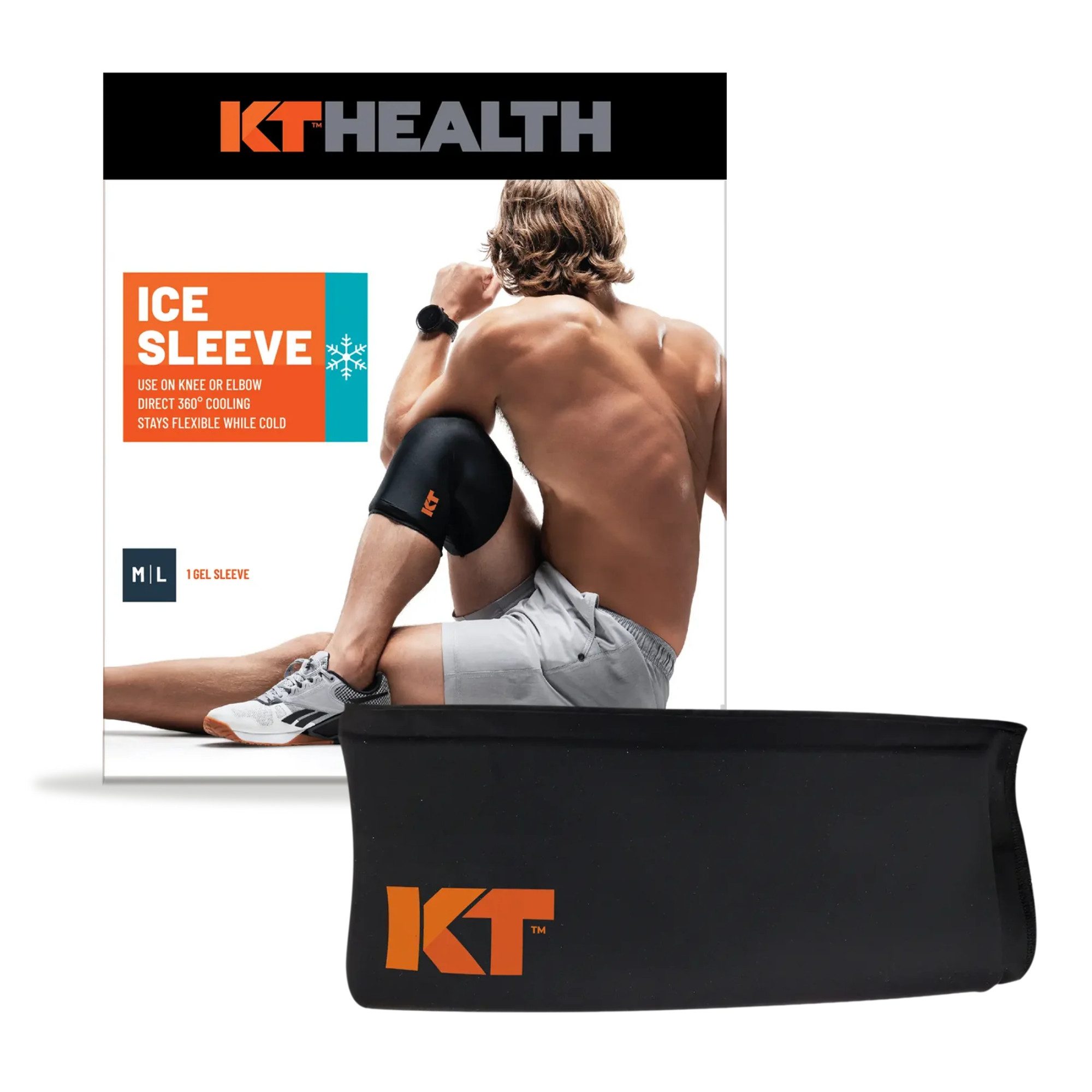 McDavid Kühlpad KT Health Ice Sleeve Black