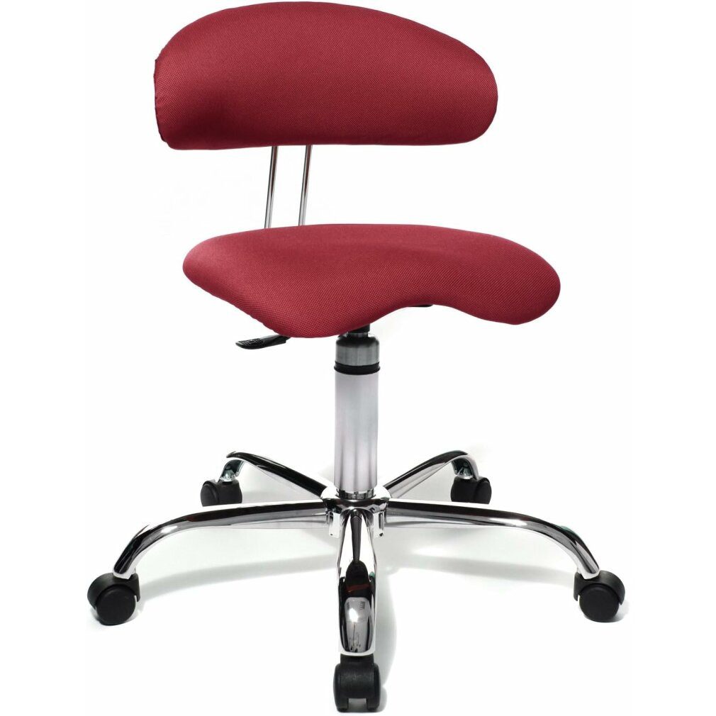 TOPSTAR Bürostuhl Bürostuhl Sitness® 40, ST290W51 rot, chrom Stoff