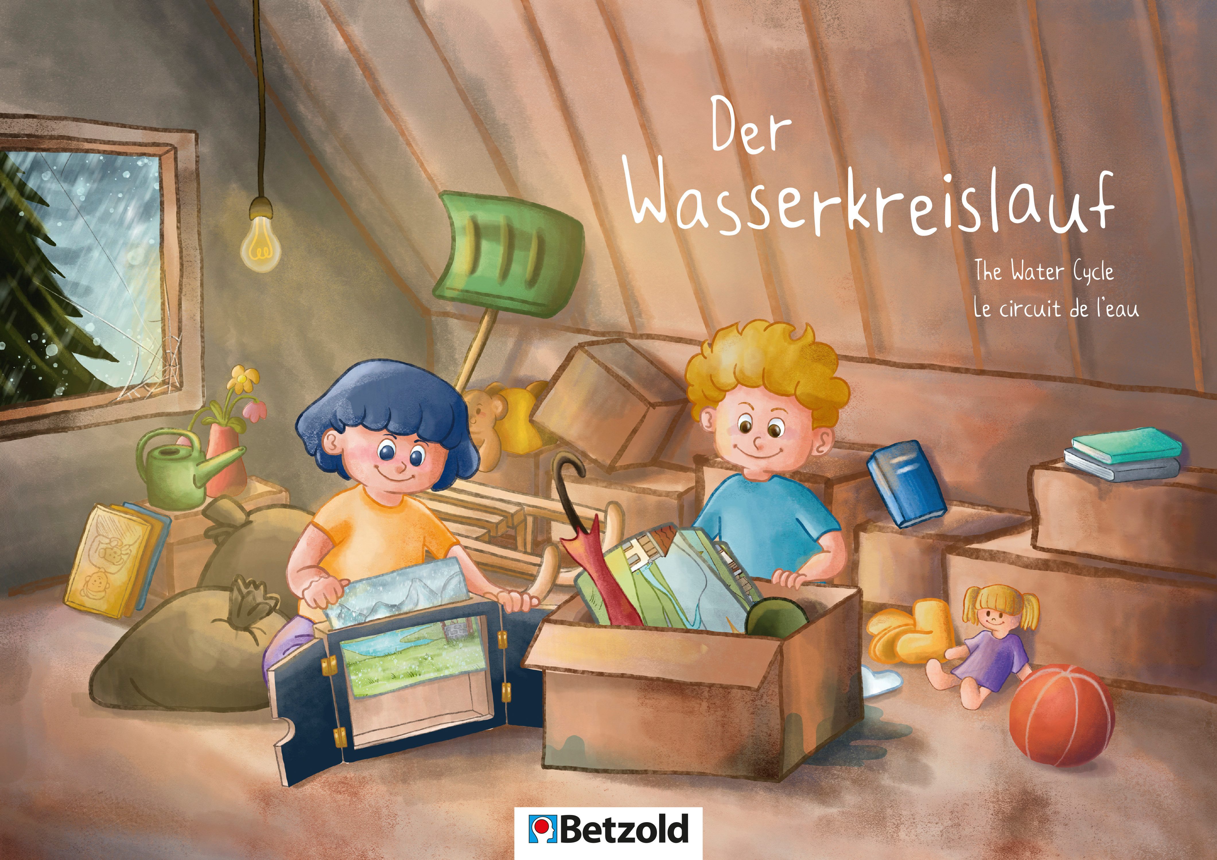 Betzold Kamishibai-Bildkarten „Der Wasserkreislauf“ Puppentheater