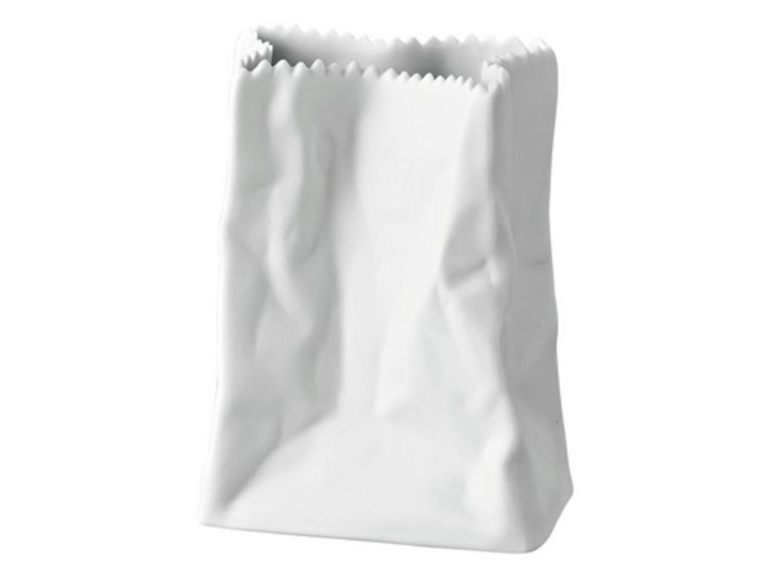 Rosenthal Dekovase Tütenvase Weiss 9 cm (Vasen), Vasen günstig online kaufen