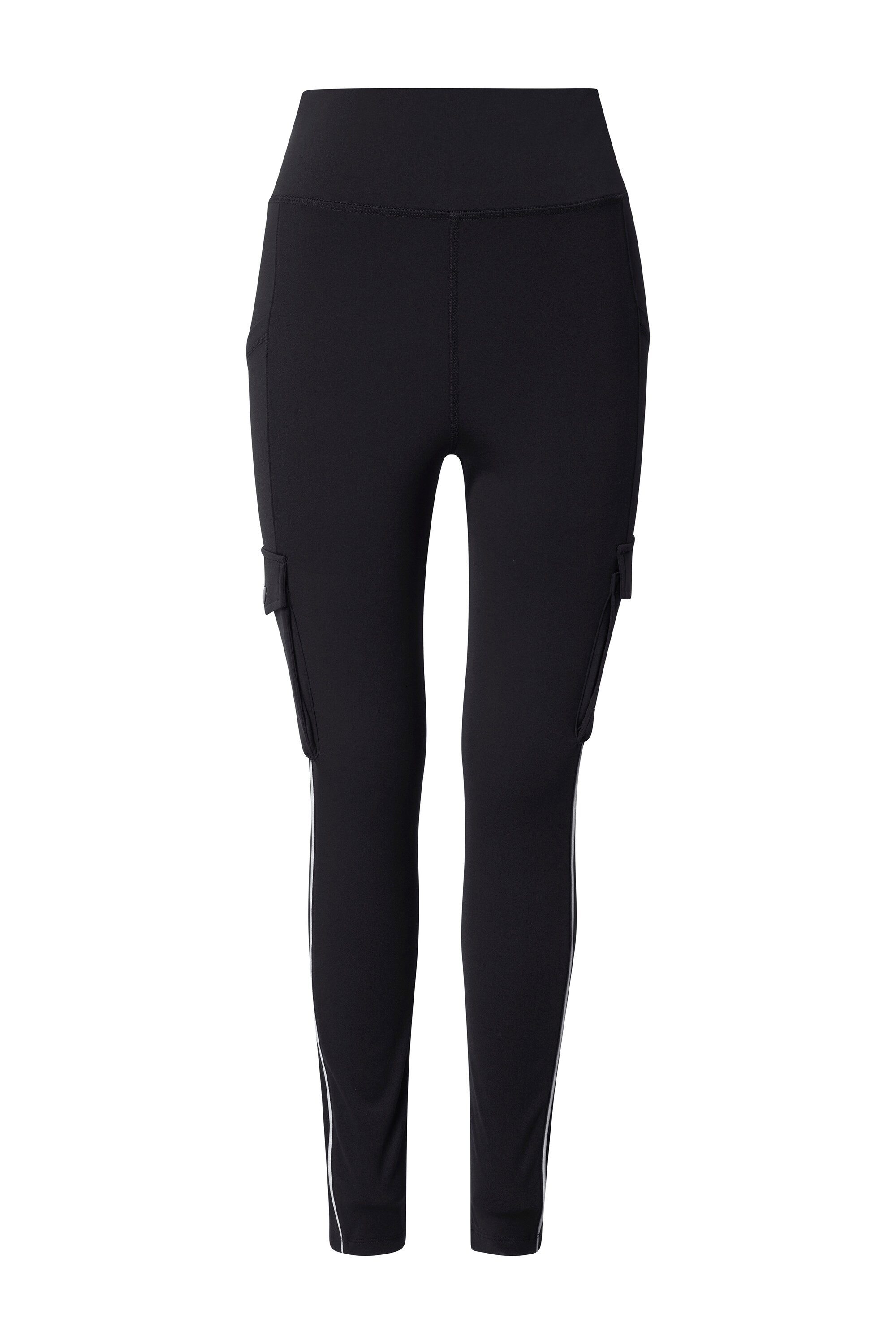 Ulla Popken Leggings Sport-Leggings Cargotaschen Powerstretch Reflektor günstig online kaufen