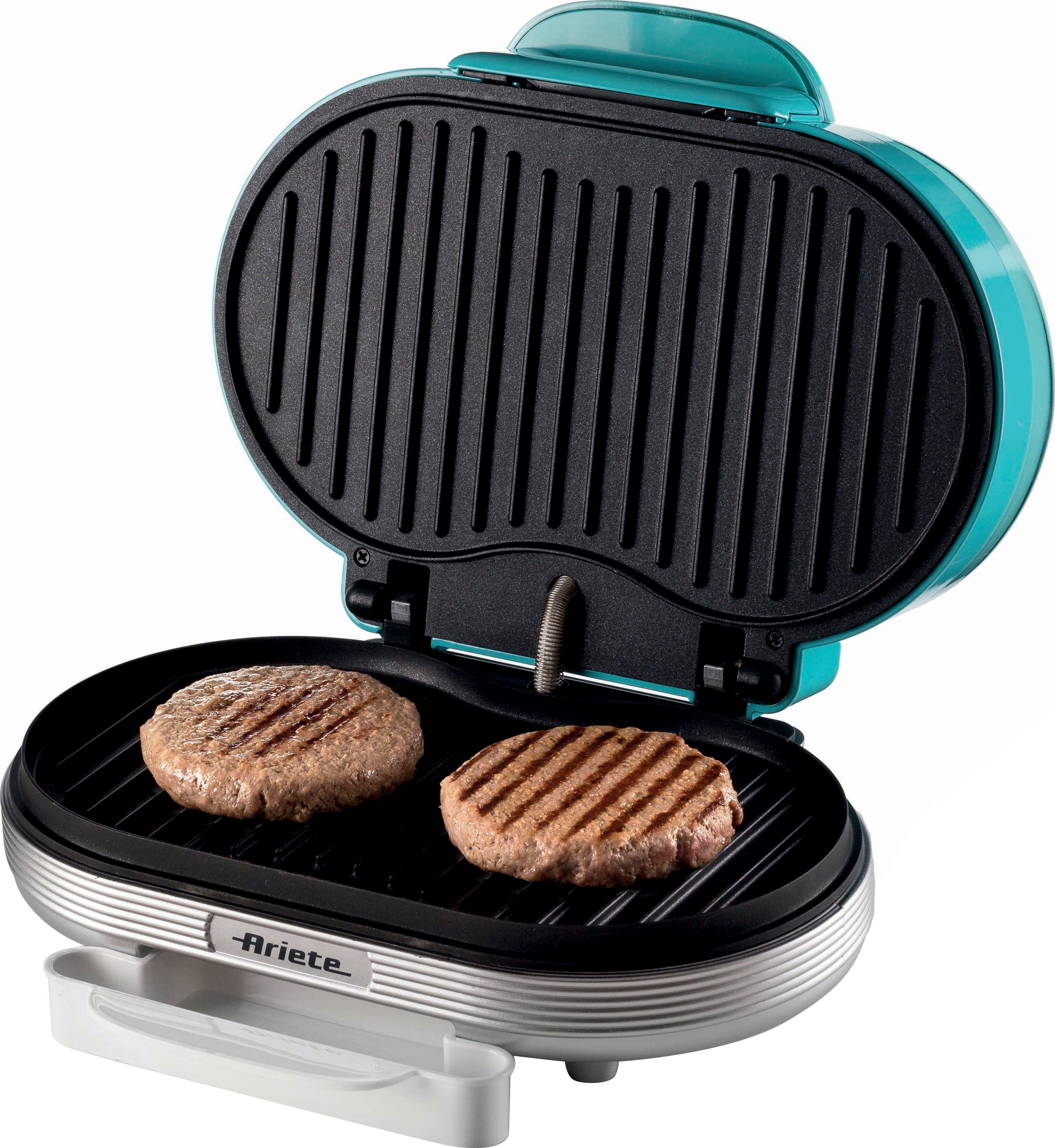 Ariete Hamburger Maker 205B Party Time Hambuger Maker, blau, 1200 W