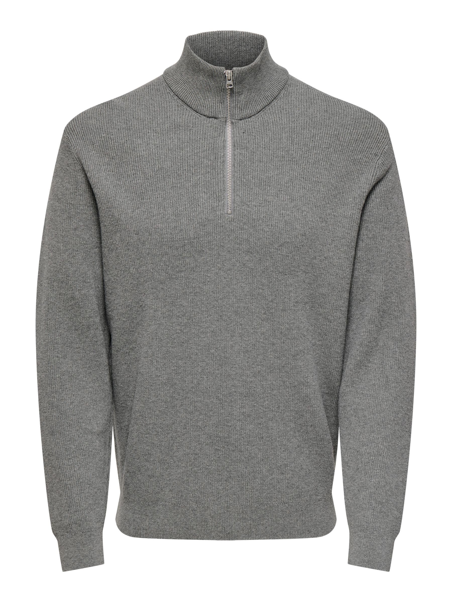 ONLY & SONS Strickpullover Freizeit ONSPHIL Polo Strick ONSPHIL REG 12 STRU günstig online kaufen