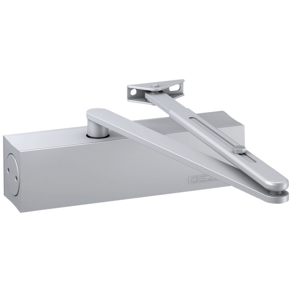 GEZE Türriegel GEZE 1401-0102 Türschließer Silber