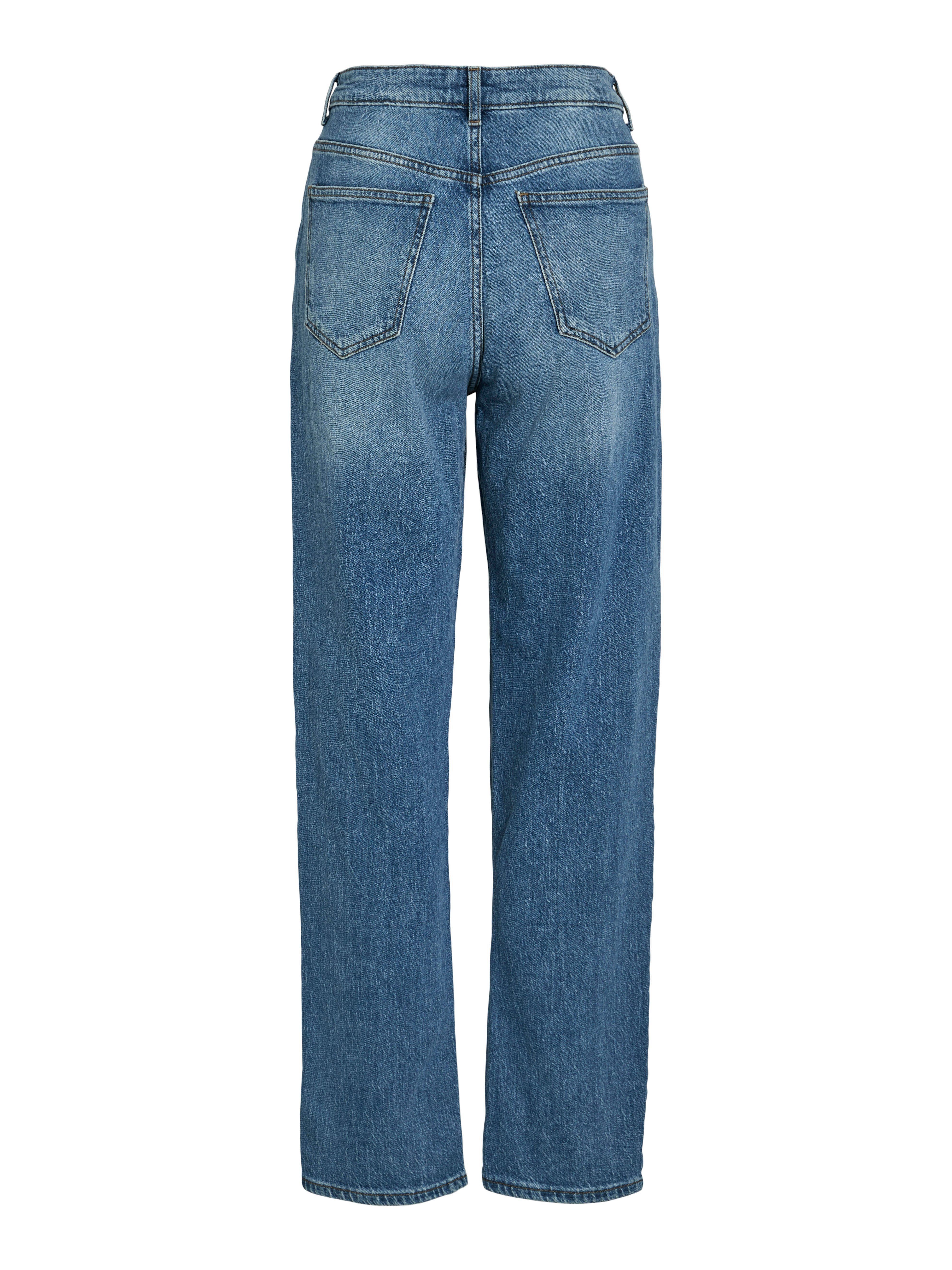 Vila High-waist-Jeans VIKELLY JAF HW STRAIGHT JEANS-NOOS Baumwollmischung