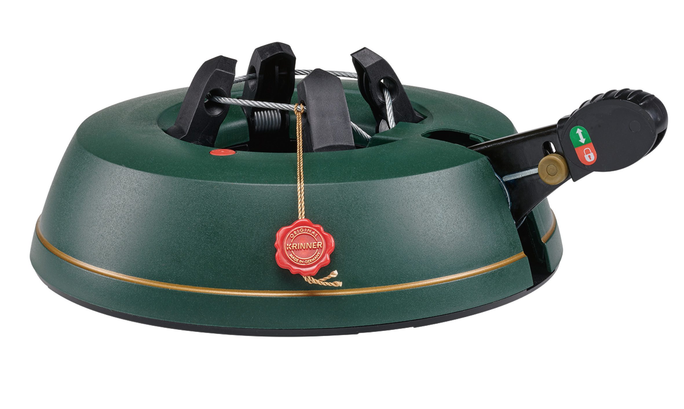 Krinner Christbaumständer KRINNER Basic S (1-tlg), Original-Rundum-Einseil-Technik