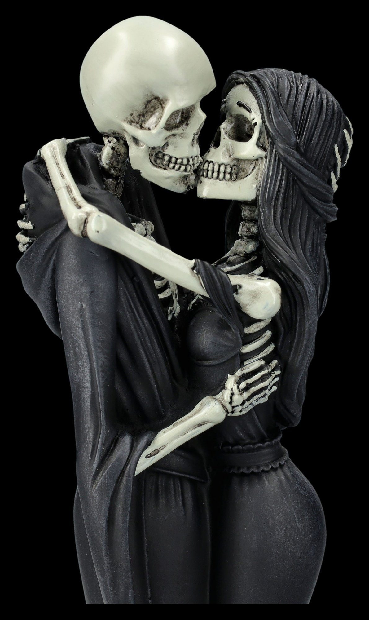 Figuren Shop GmbH Fantasy-Figur Skelett Figur - Brautpaar tanzend -  Fantasyfigur Gothic Dekofigur