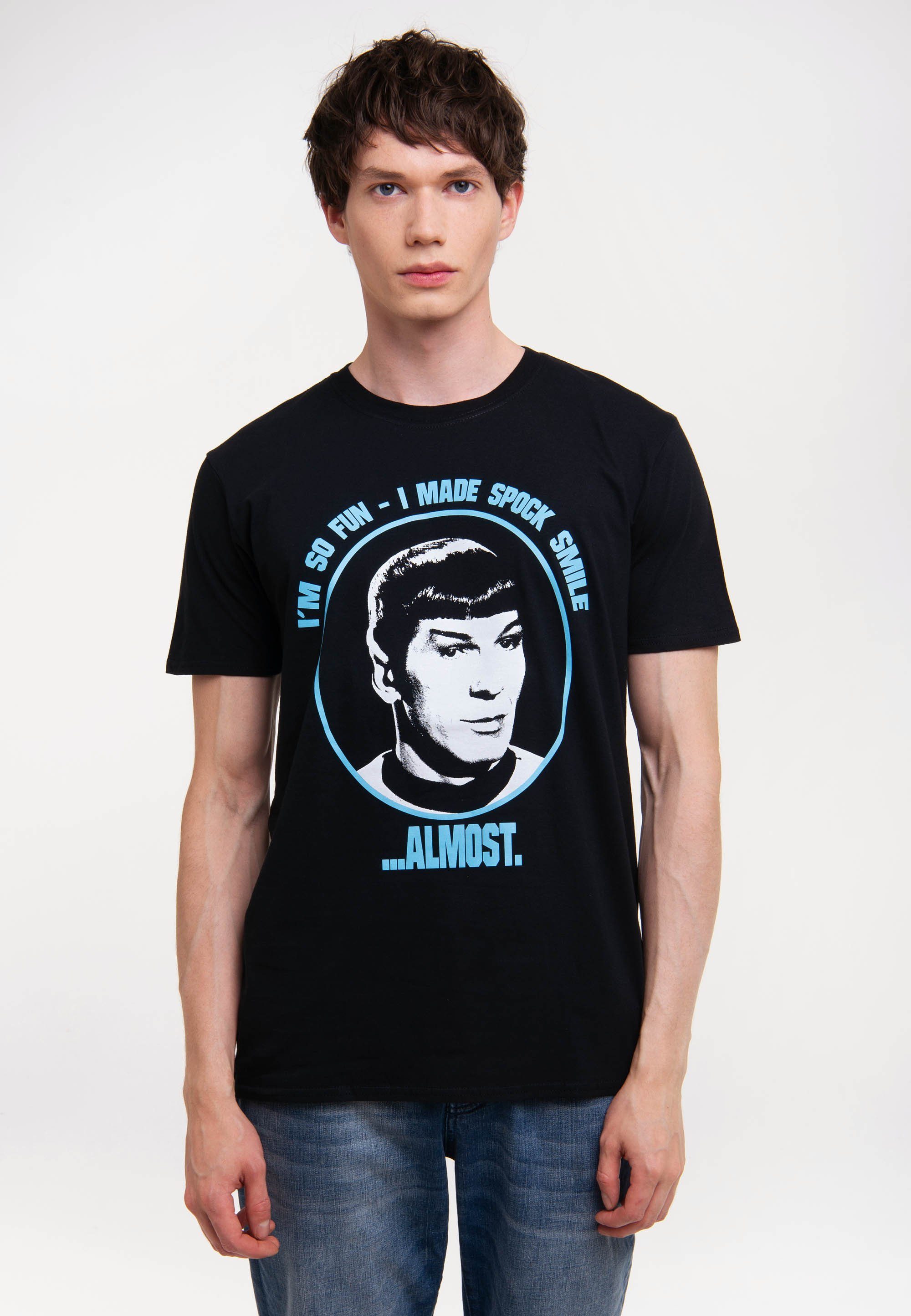 LOGOSHIRT T-Shirt Star Trek - Spock - Im So Fun mit witzigem Spock-Print