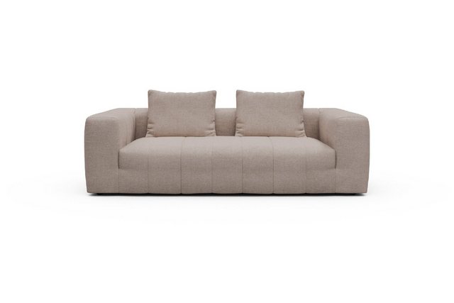 moebelfaktor Sofa Hugo 3-Sitzer, Modular, ohne sichtbare Füße, durchgehende günstig online kaufen