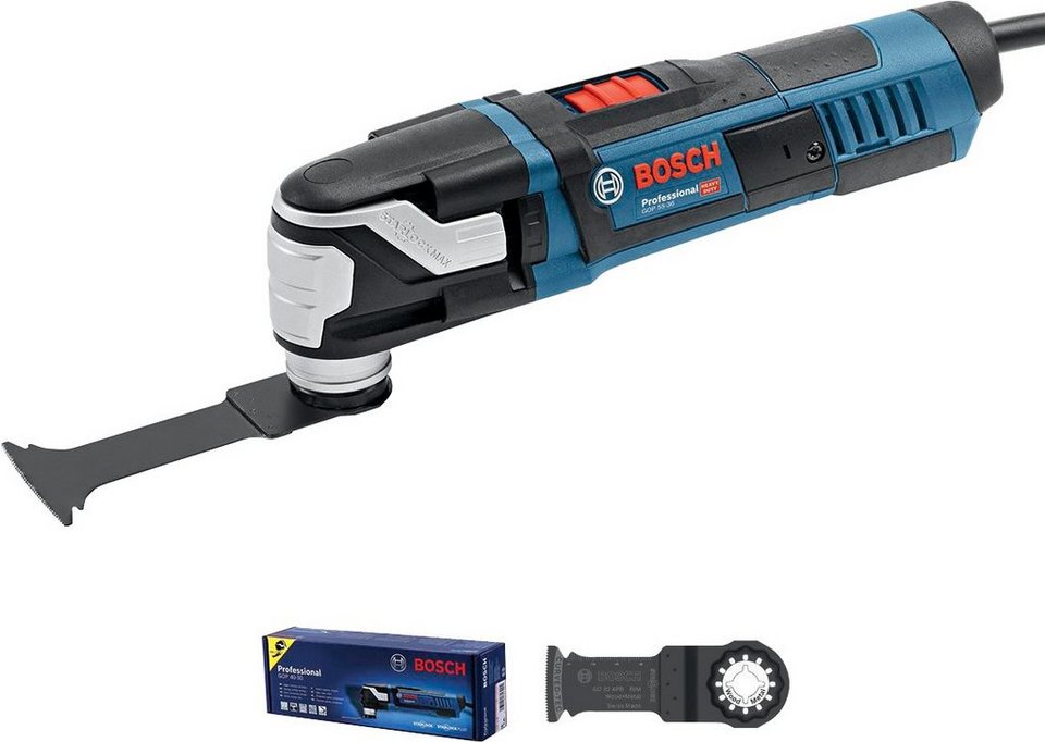 Bosch Professional Elektro-Multifunktionswerkzeug Multi-Cutter GOP 40-30, 230  V, 400 W, Snap-In-Funktion für einen schnellen und einfachen Werkzeugwechsel