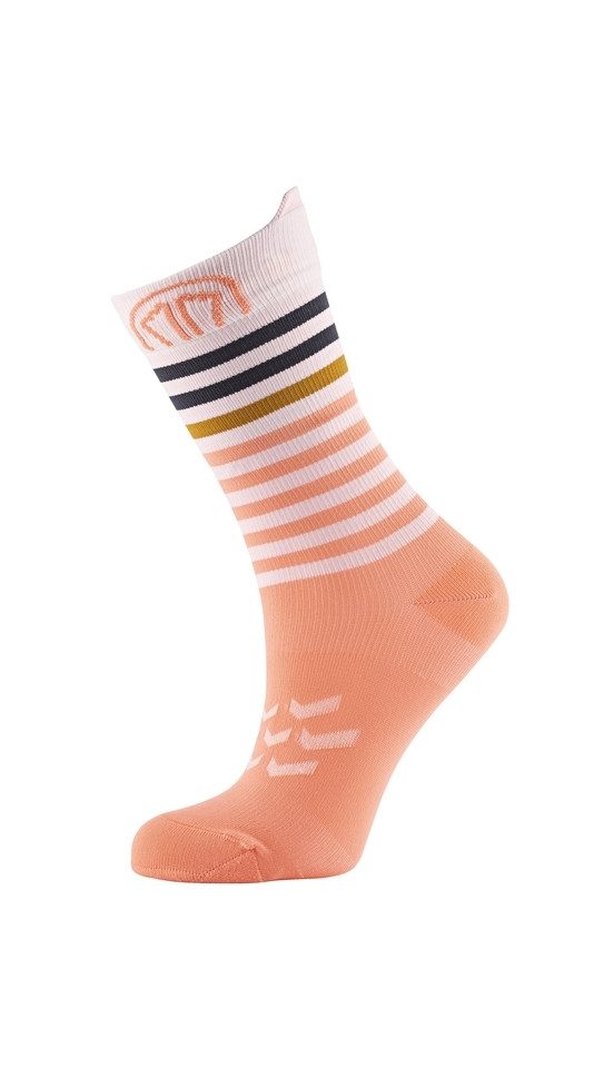Sidas Sportsocken Run Anatomic Light Crew - Damen Laufsocken - Pink/White Pink