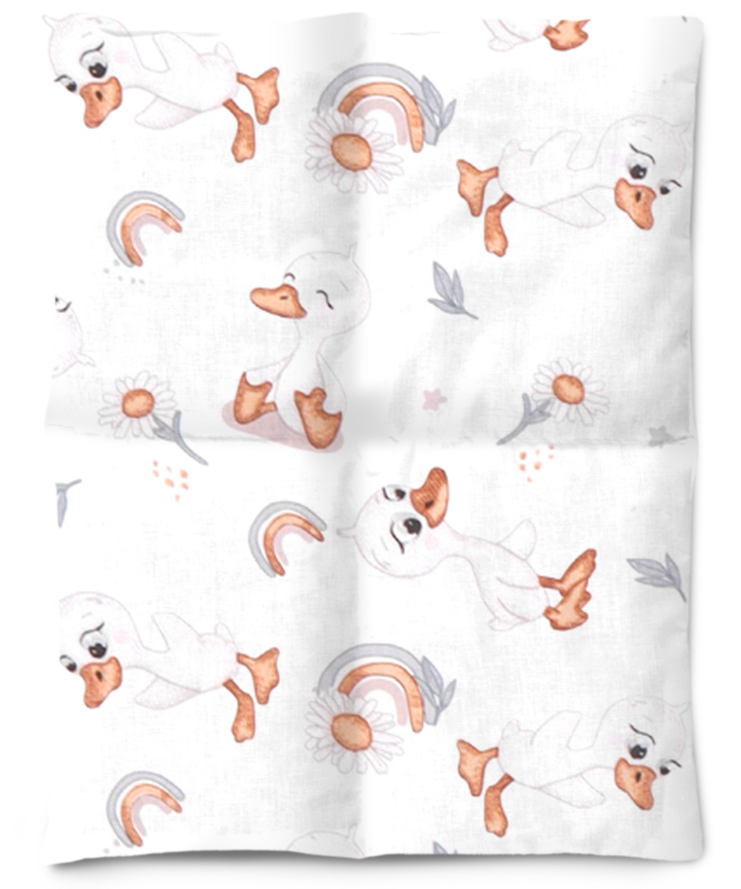 Amilian Kirschkernkissen für Mikrowelle 30x23 cm - Wärmekissen Kältekissen Baby Kinder, Füllung: 100% Kirschkerne, Wärmekompresse - Kirschkernkissen Nacken Schulter, Körnerkissen für Wärme- und Kälteanwendungen