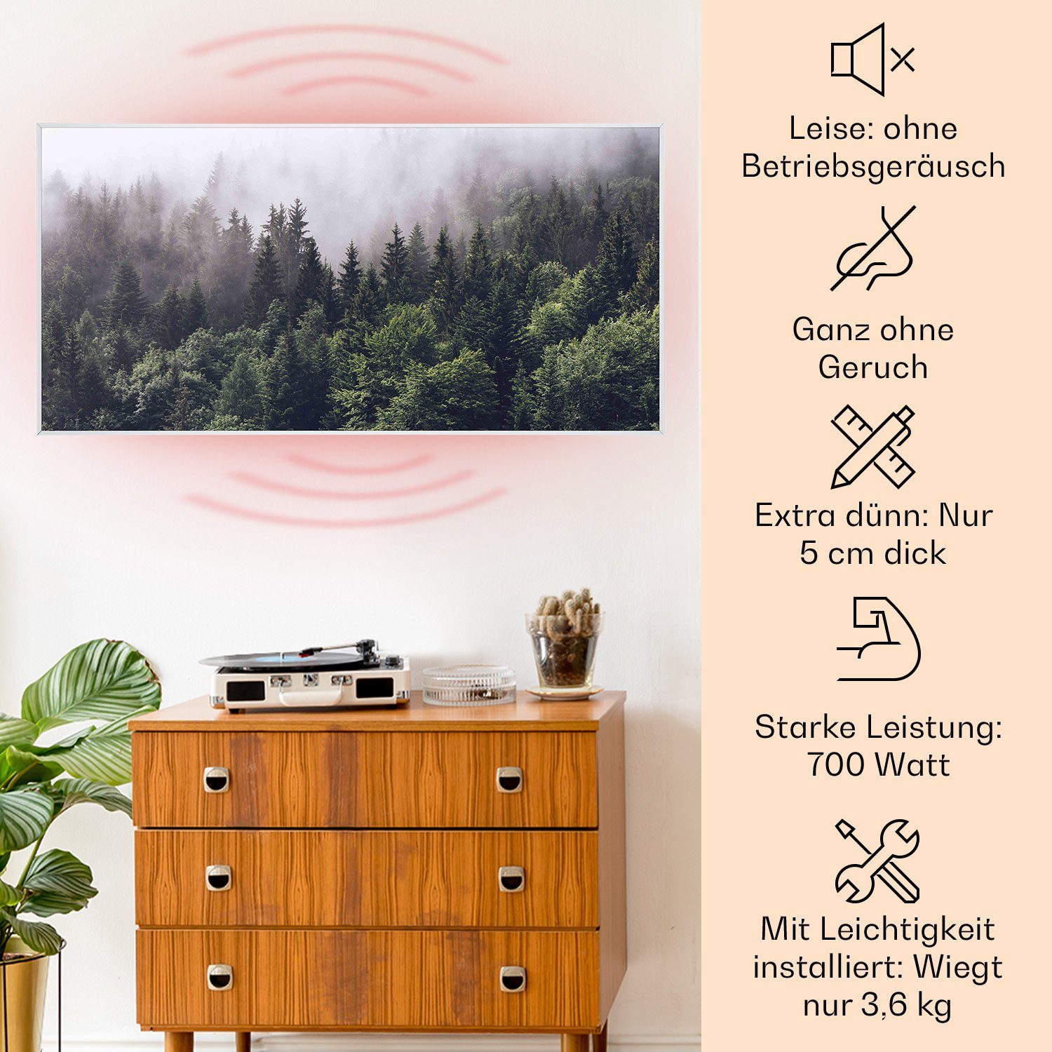 Klarstein Heizkörper Wonderwall Air Art Smart günstig online kaufen