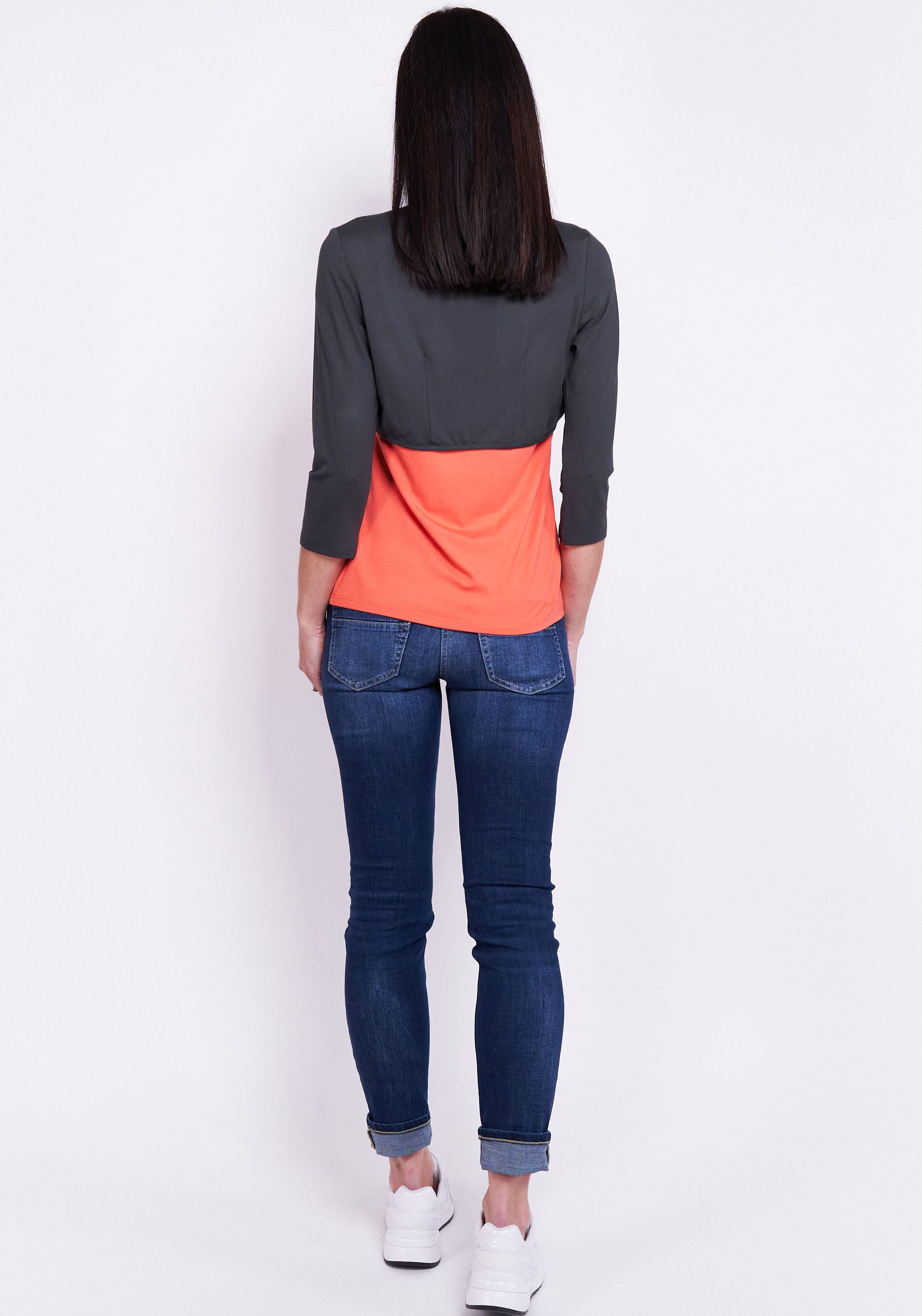 Seidel Moden Shirtjacke mit 3/4 Ärmeln, günstig online kaufen