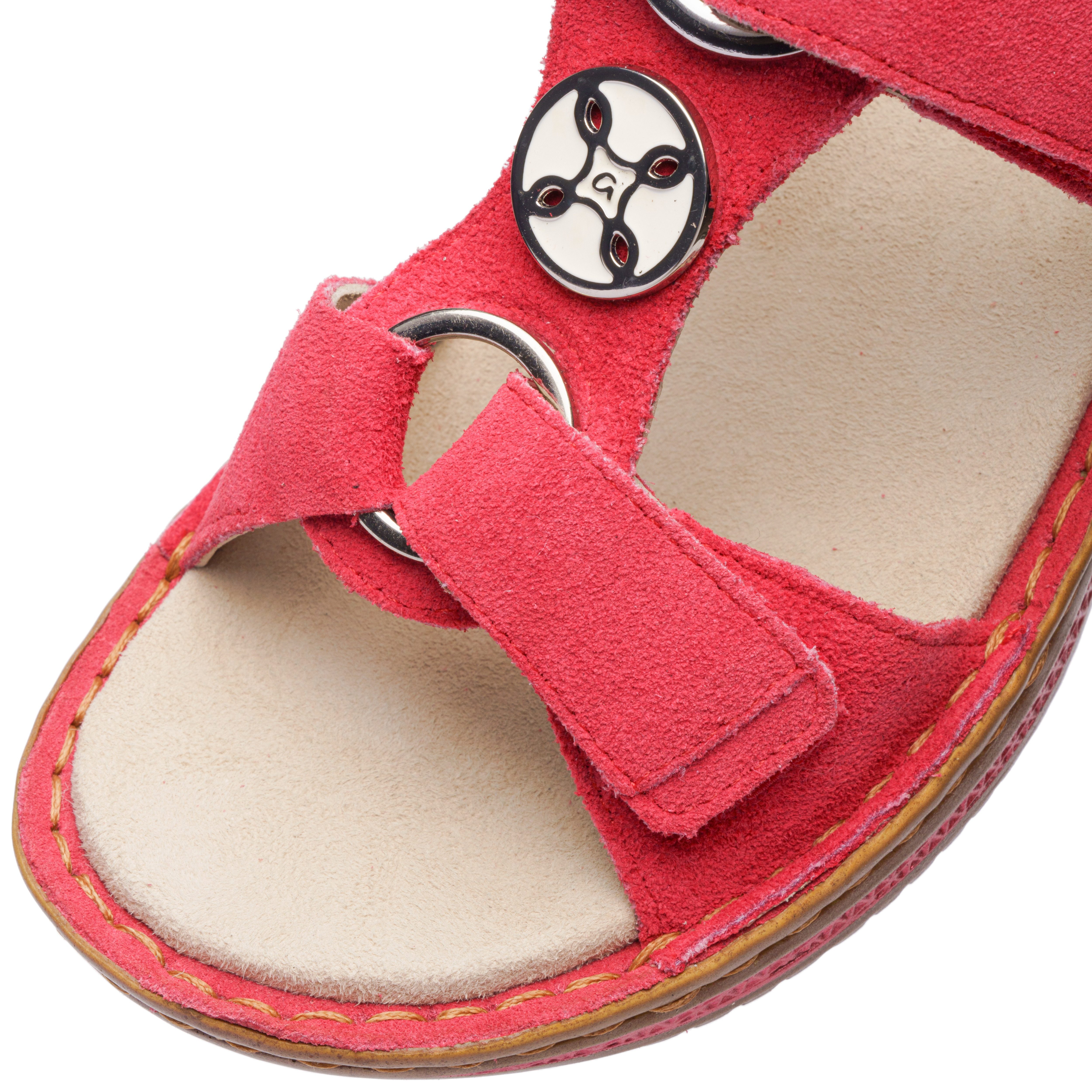 Ara HAWAII Pantolette, Keilabsatz, Sommerschuh, Schlupfschuh mit Schmuckelement