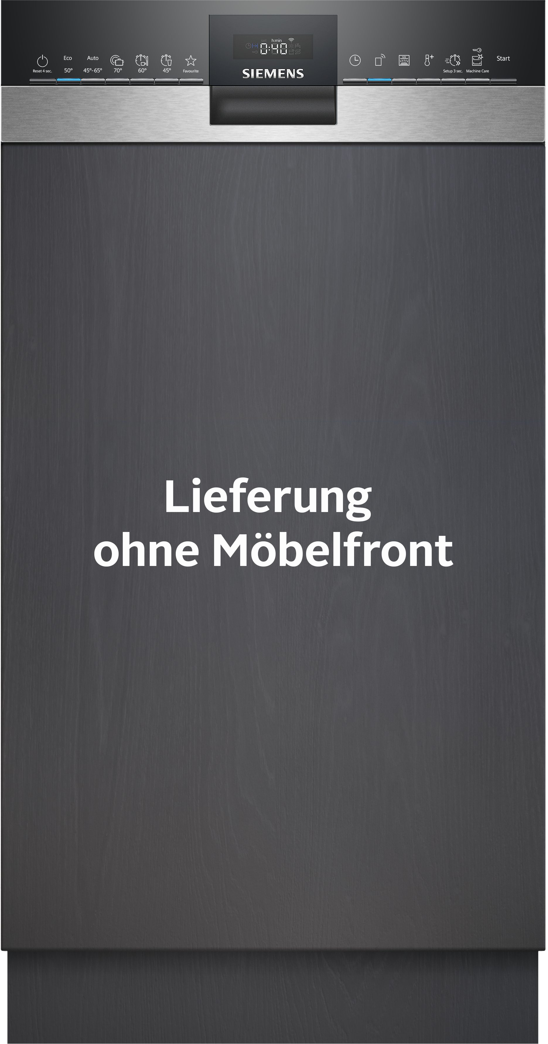 SIEMENS teilintegrierbarer Geschirrspüler iQ300 SR53ES25KE, 10 Maßgedecke