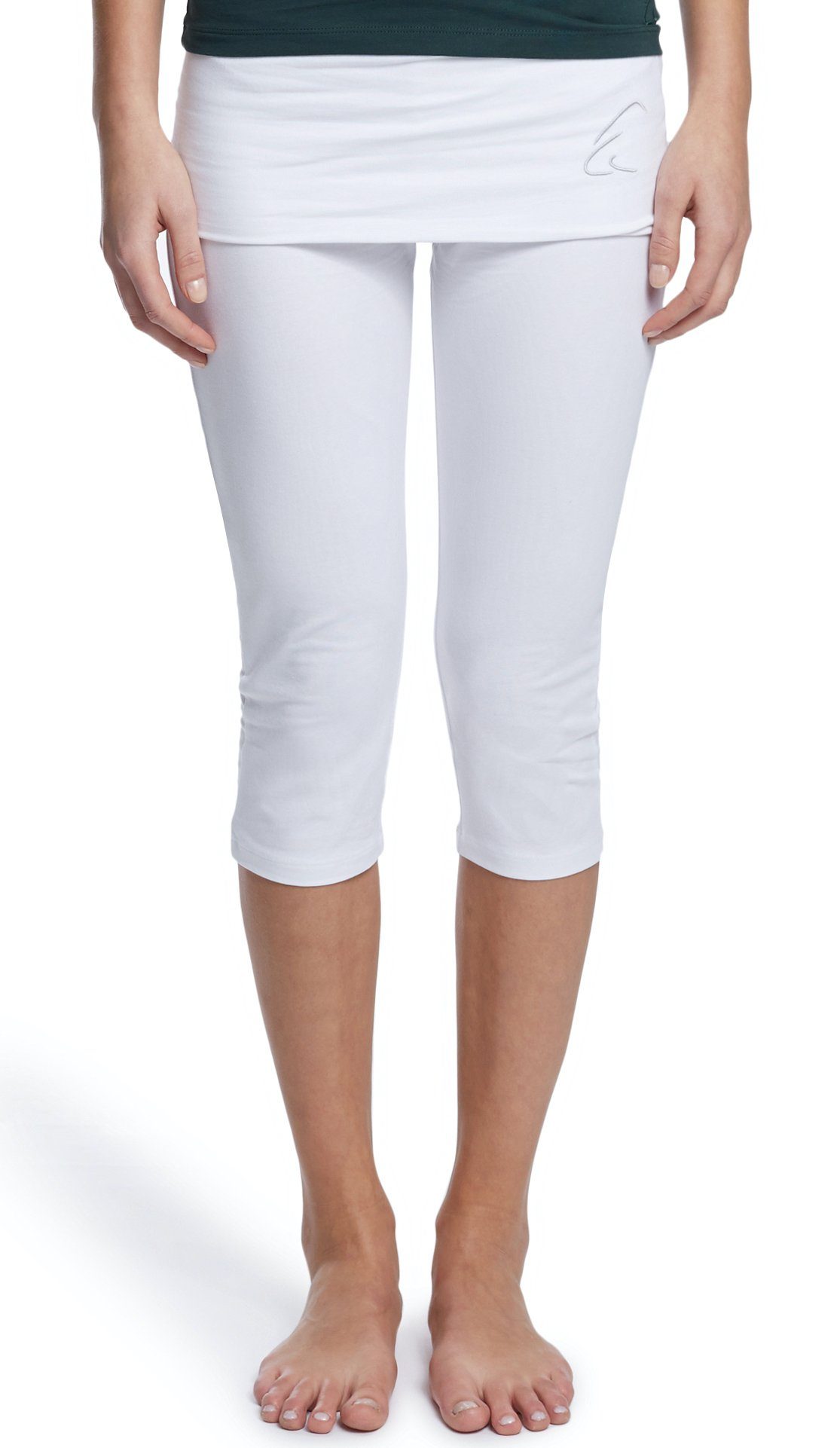ESPARTO Yogahose Capri, 3/4-Yoga-Rockhose Thanda mit Rockelement günstig online kaufen
