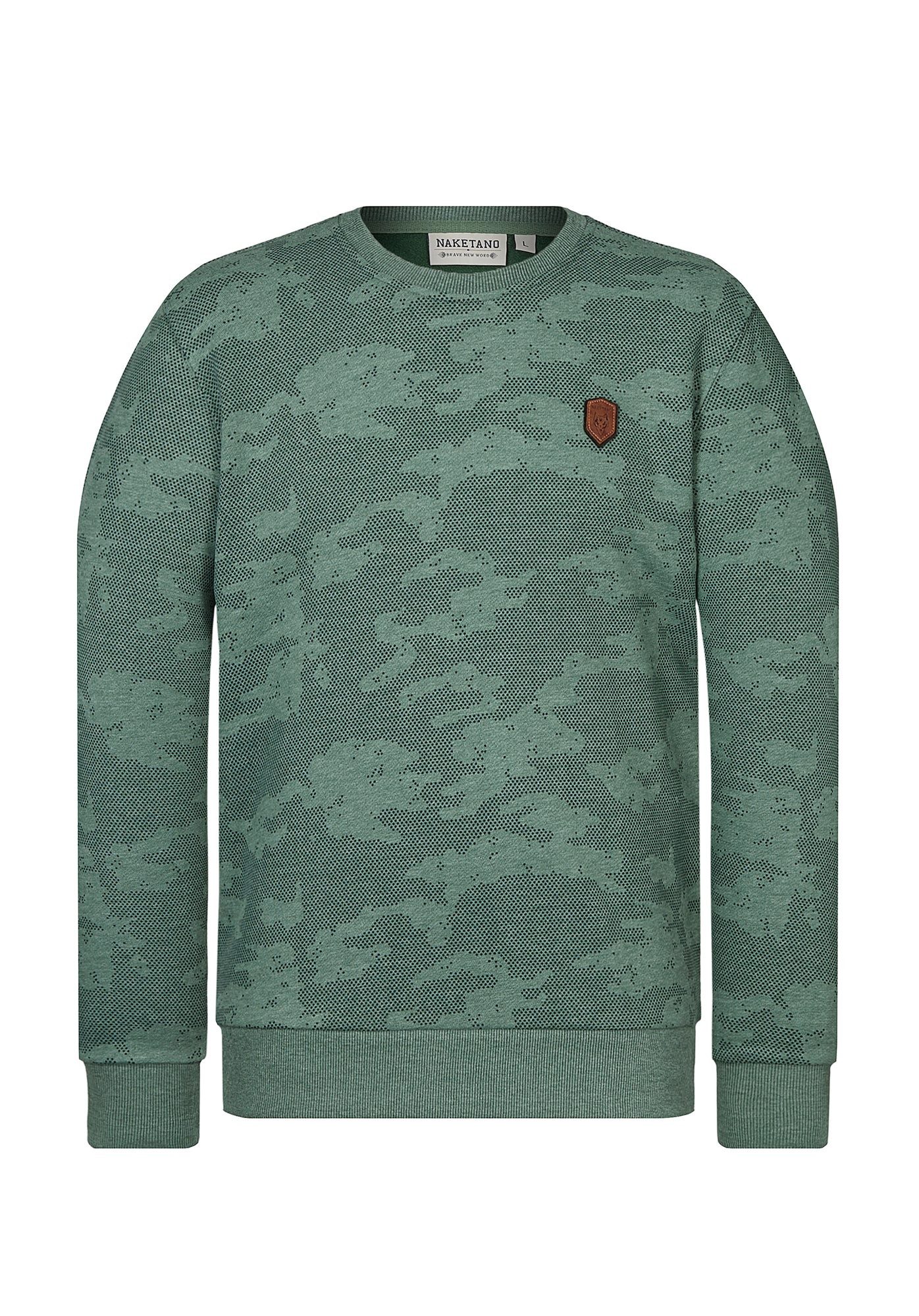 naketano Hoodie Kapuzenpullover Herren Baumwolle, weich, Kapuze, Kängurutasche (Spar-Set, Rainerius) Hoodie, weiche Sweatware, Rippbündchen, Streetwear, Loungewear