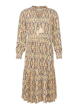 VICCI Germany Blusenkleid im Boho-Stil mit abstraktem Print