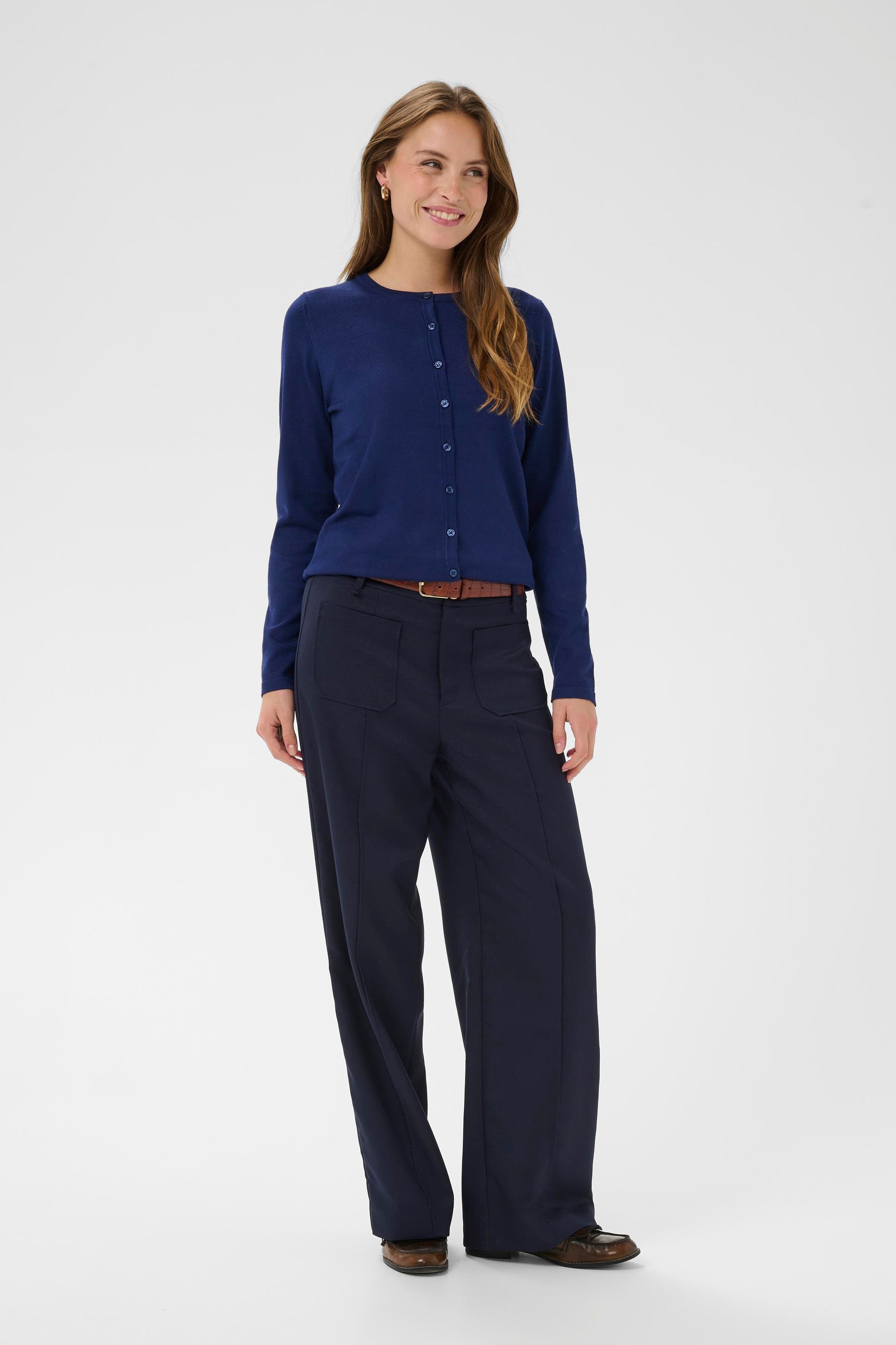 Saint Tropez Cardigan Strickjacke A8661 günstig online kaufen