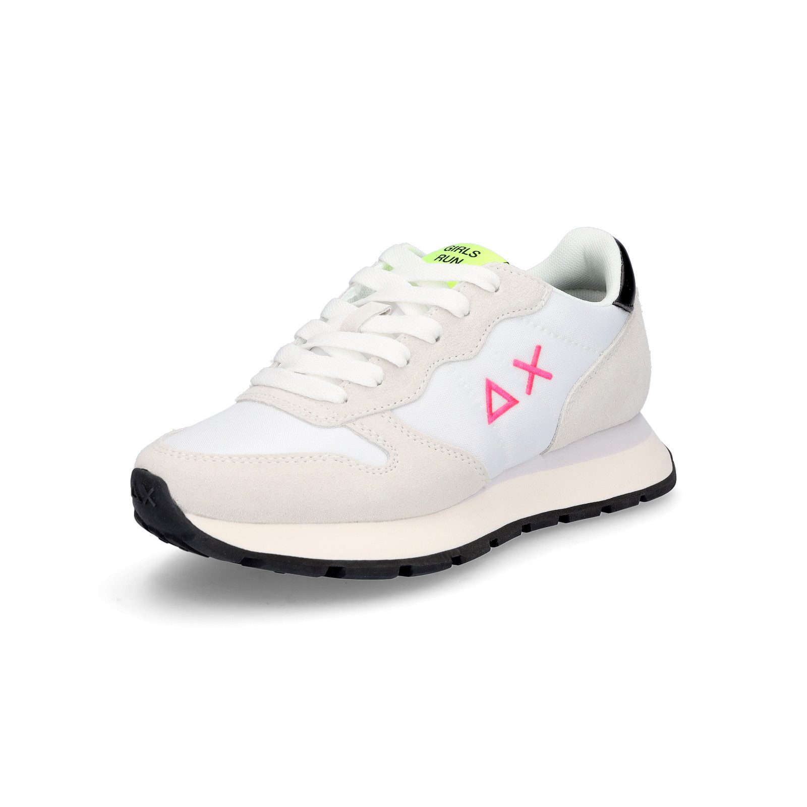 SUN 68 Sun68 Damen Sneaker Ally Solid Nylon weiß Sneaker