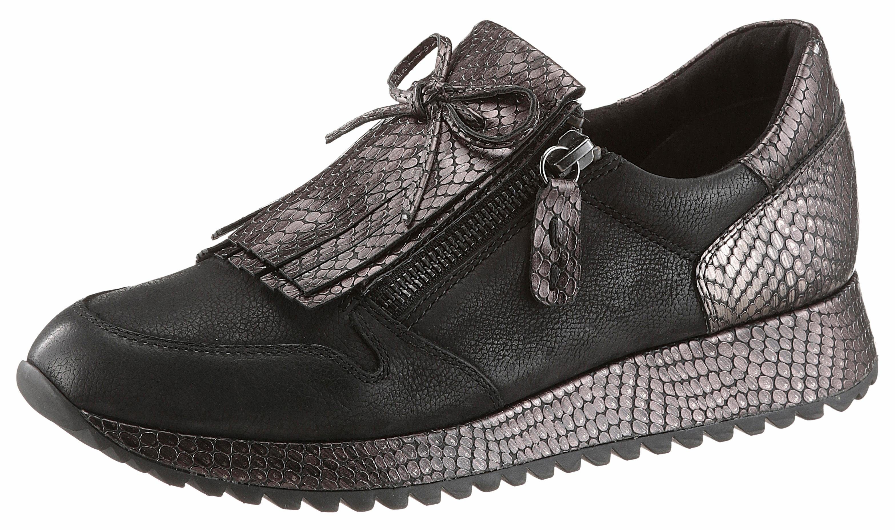 tamaris leather slipper